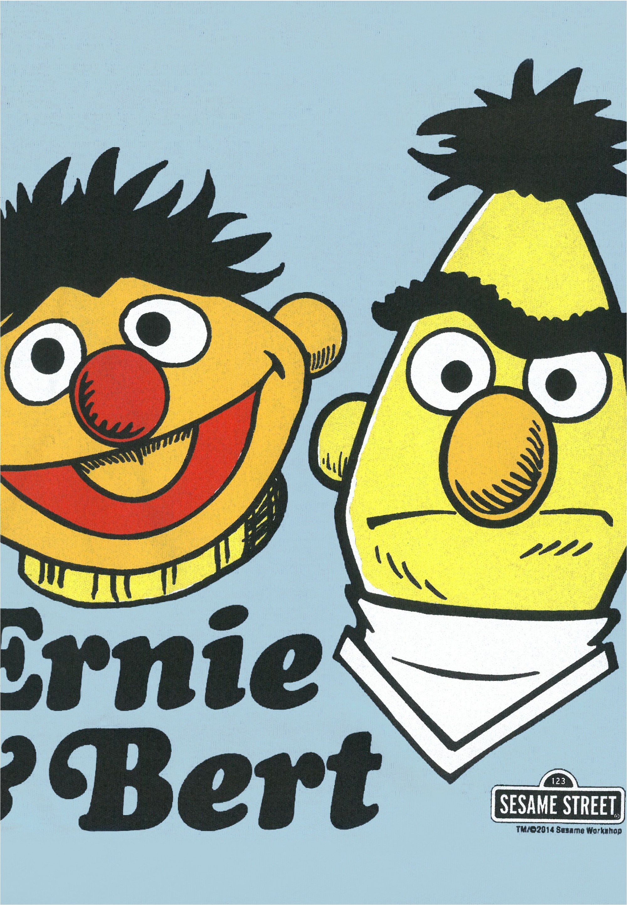 LOGOSHIRT T-Shirt »Ernie und Bert«, mit lizenziertem Originaldesign