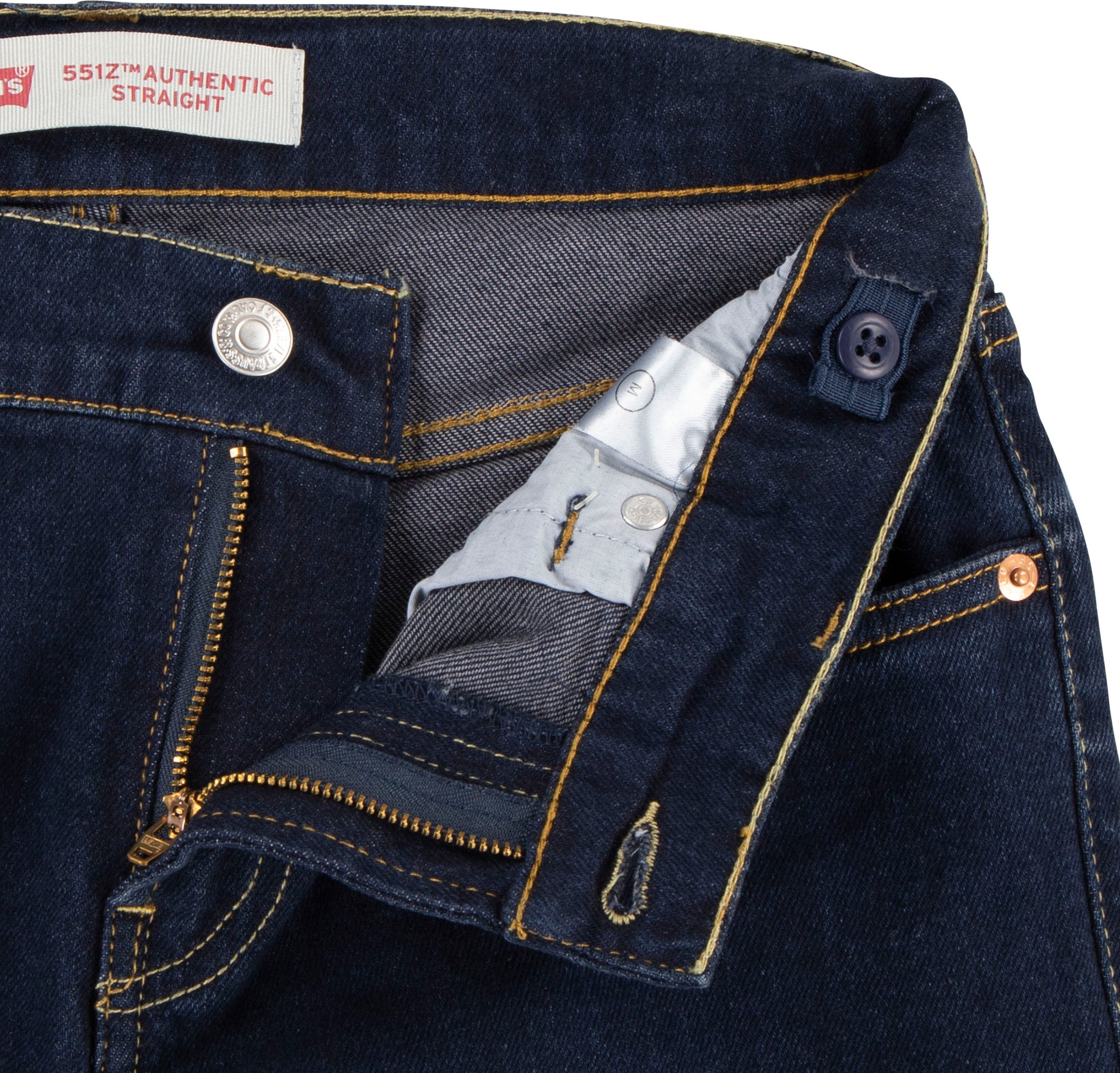 Levi's® Kids Straight-Jeans »LVB 551Z AUTHENTIC STRGHT JEAN«, for BOYS