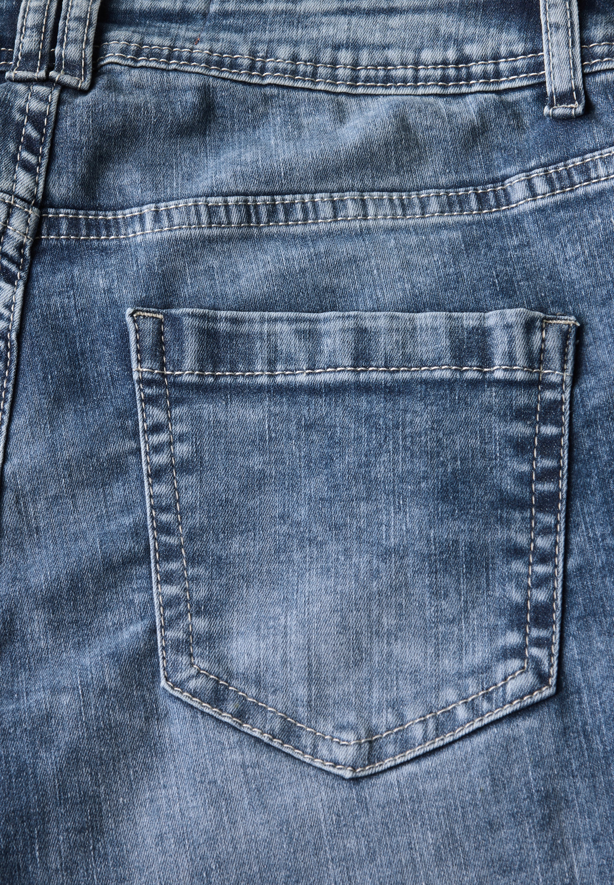 STREET ONE Loose-fit-Jeans, High Waist