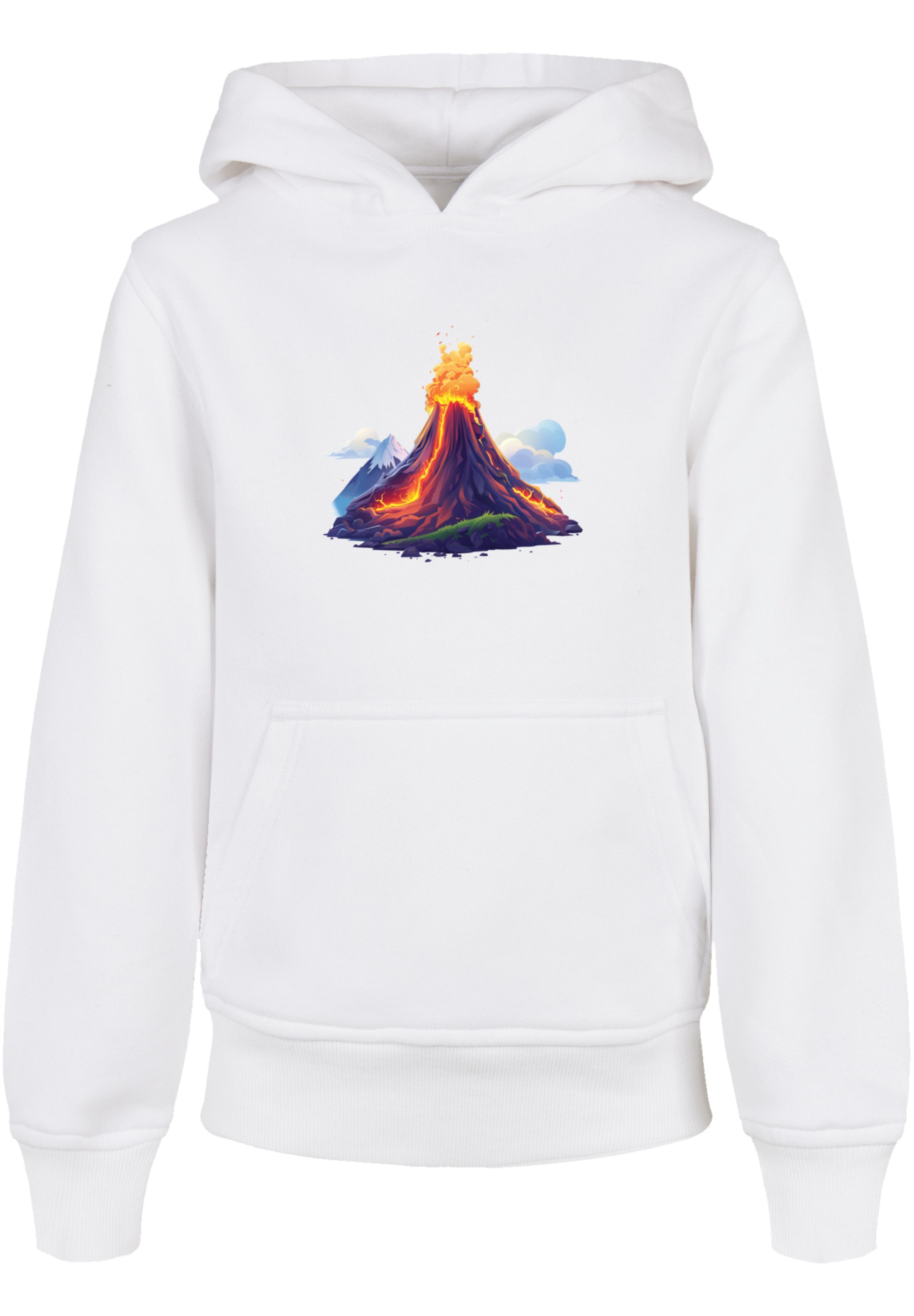 F4NT4STIC Kapuzenpullover »Vulkanausbruch«, Premium Qualität