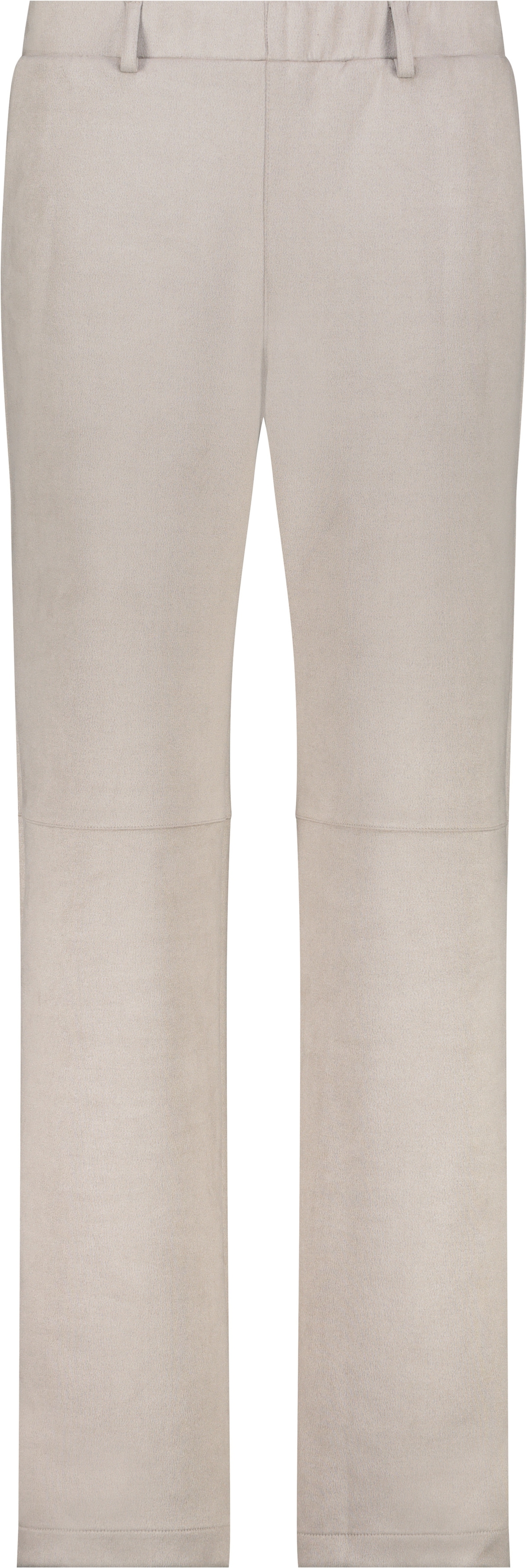 Monari Lederimitathose »Hose Lederimitat Velours«, Gerade Beinform