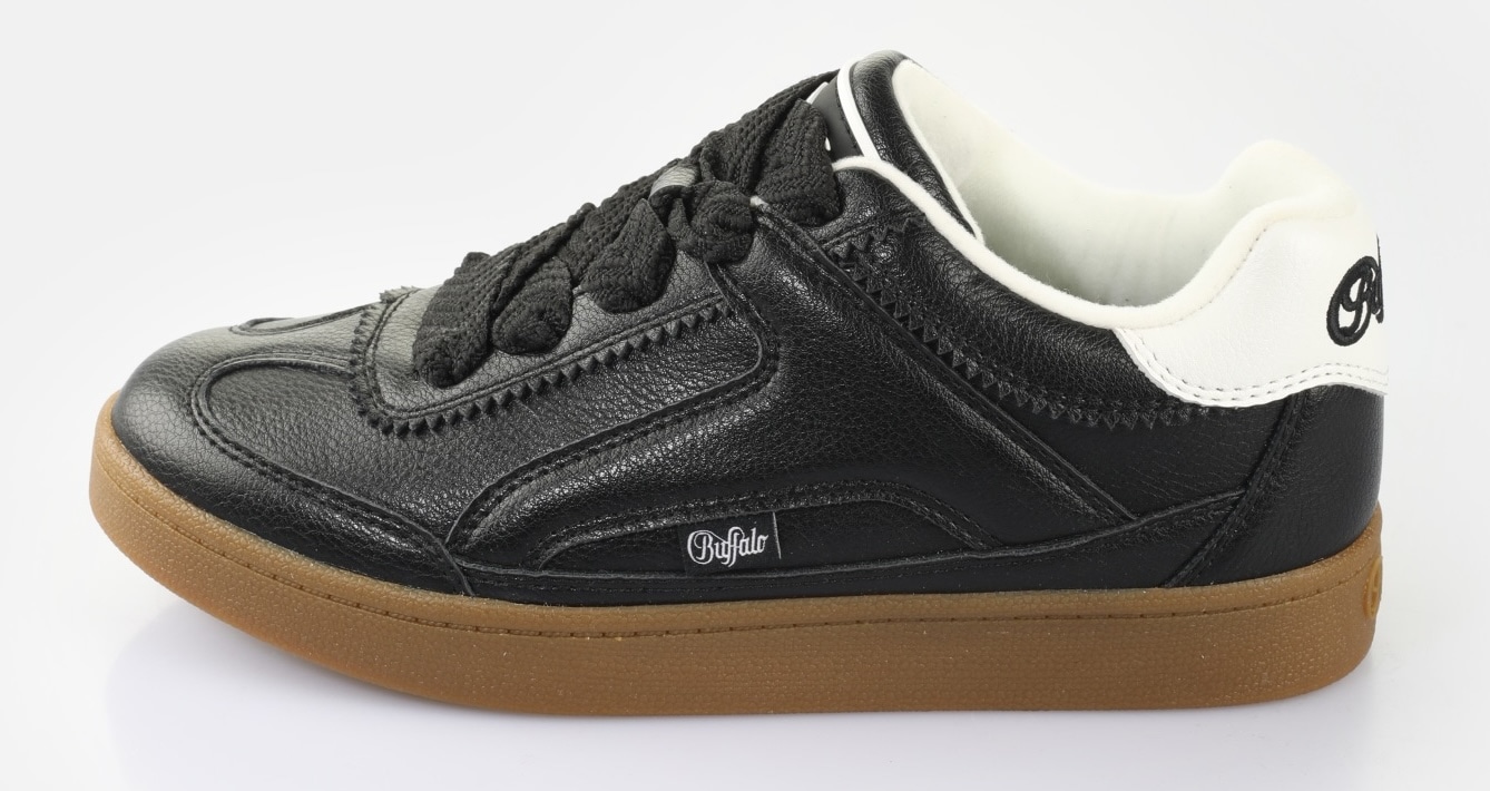 Buffalo Sneaker »LIBERTY ONE«, Schnürschuh, Retro-Sneaker, Freizeitschuh mit weichem Schaftrand