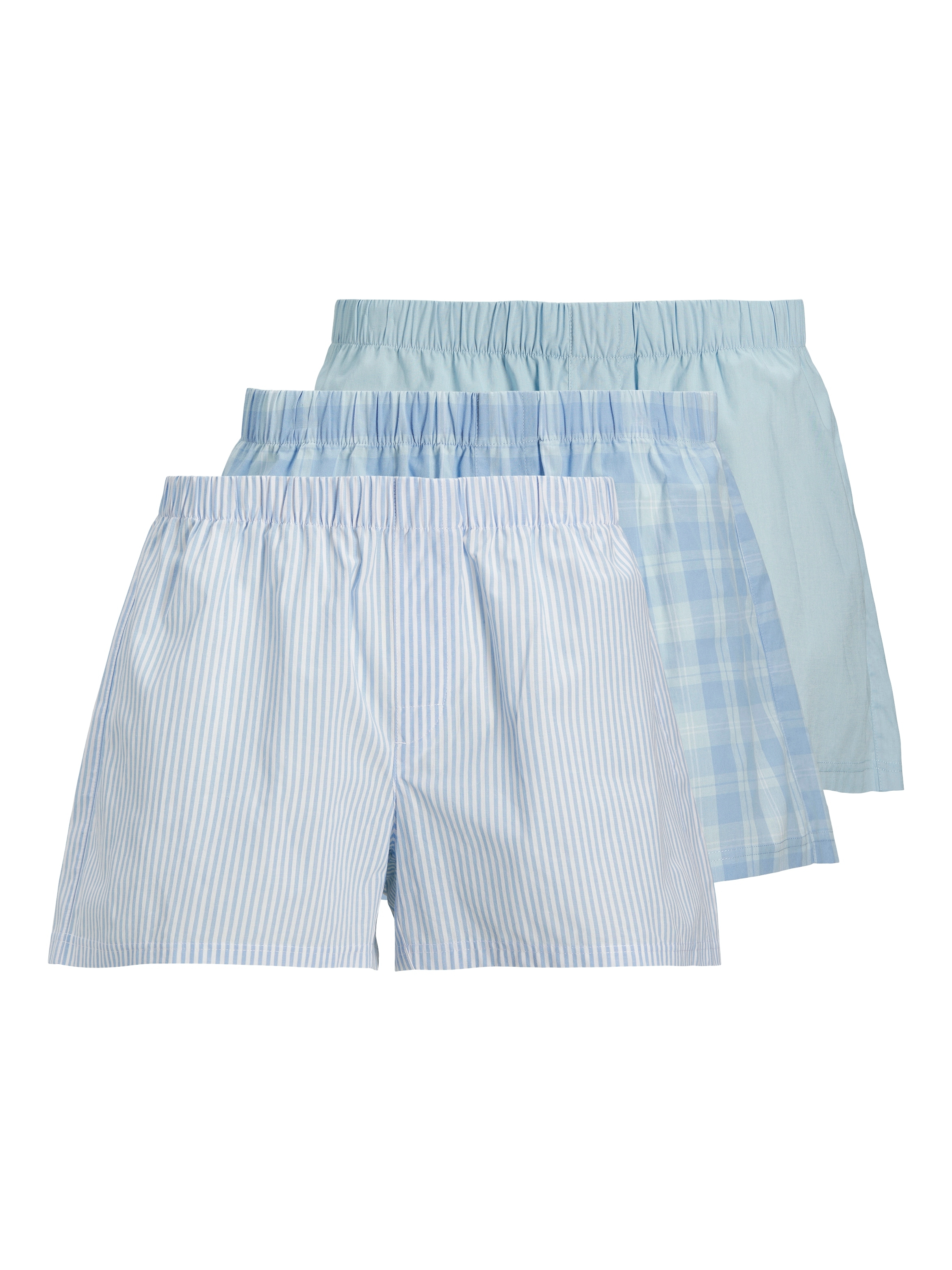Jack & Jones Boxershorts "JACMILANO WOVEN BOXERS 3 PACK NOOS" Packung, 3 St günstig online kaufen
