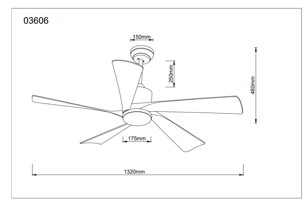 GLOBO LIGHTING Deckenleuchte »MODESTO« LED-Modul 1 Stk. warmweiß - kaltweiß Ventilator holzoptik dunkel kühlen-heizen Wohnzimmer Schlafzimmer