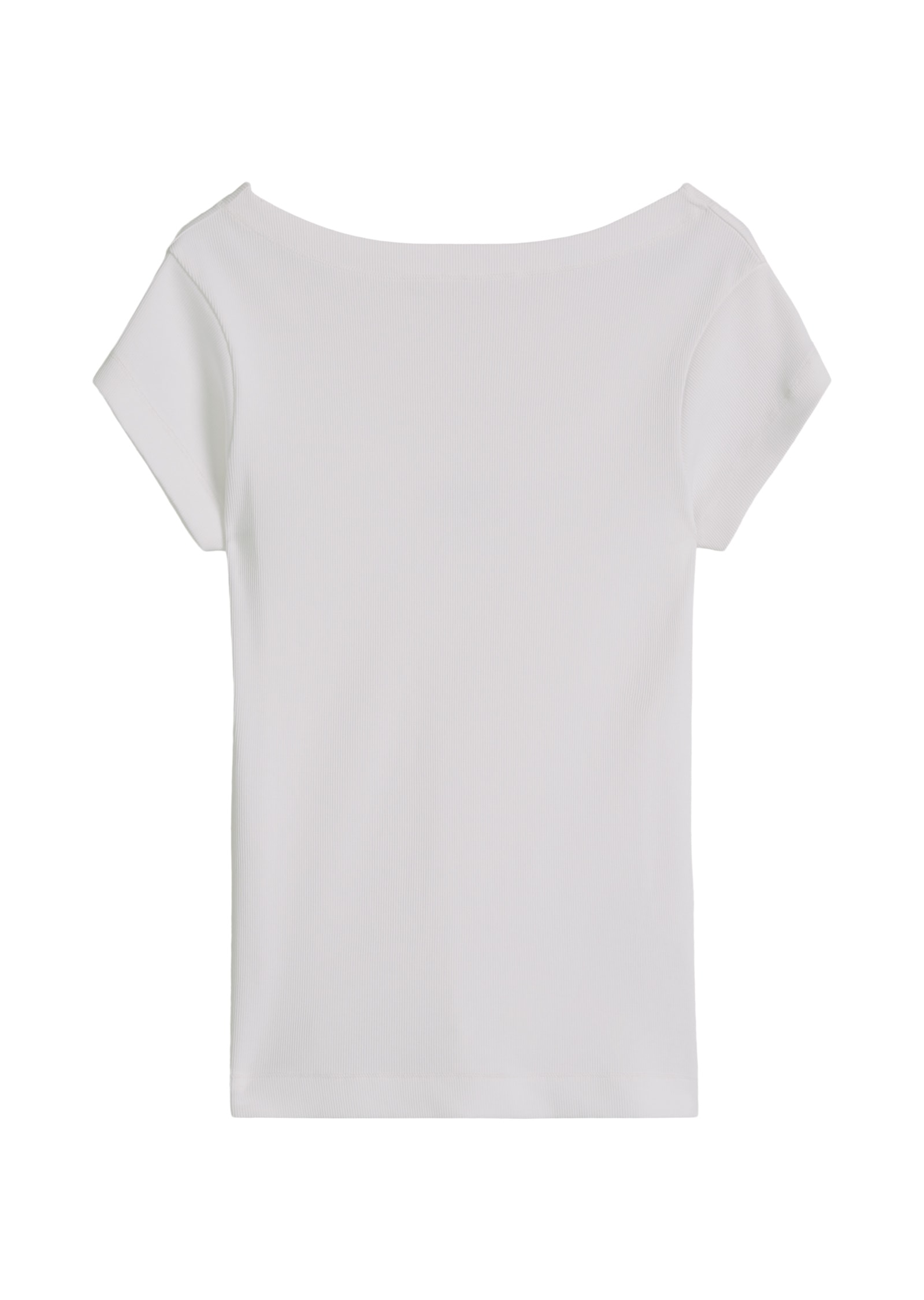 Marc O'Polo T-Shirt »aus elastischem Rippjersey«