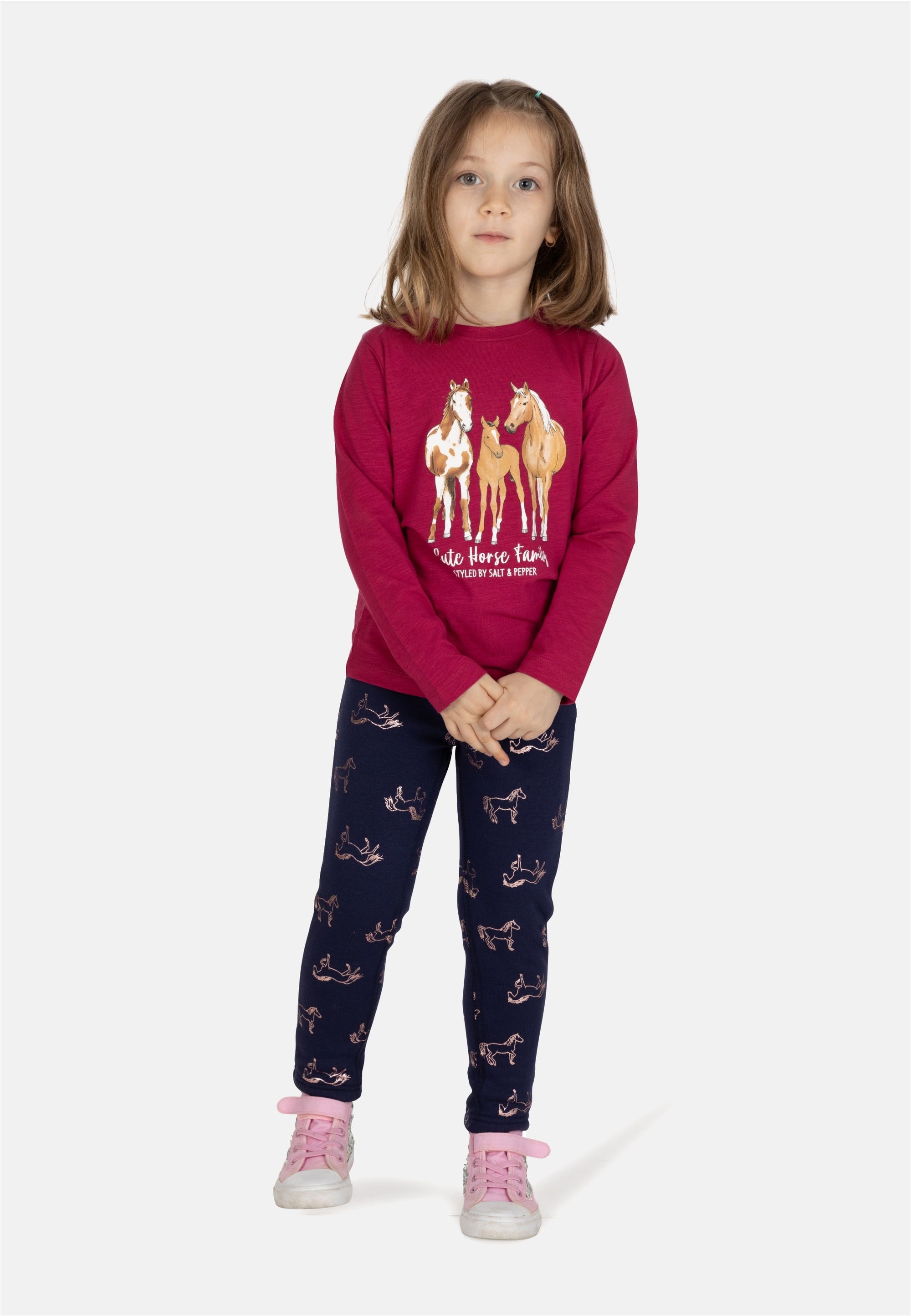 SALT AND PEPPER Sweatshirt »Star Stable«, mit großem Pferde-Druck