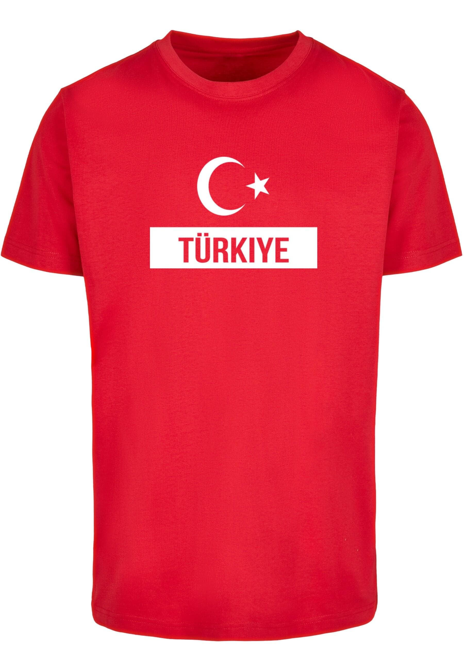 Merchcode T-Shirt "Merchcode Merchcode Football - Turkey T-Shirt 2" 1 Stk. günstig online kaufen
