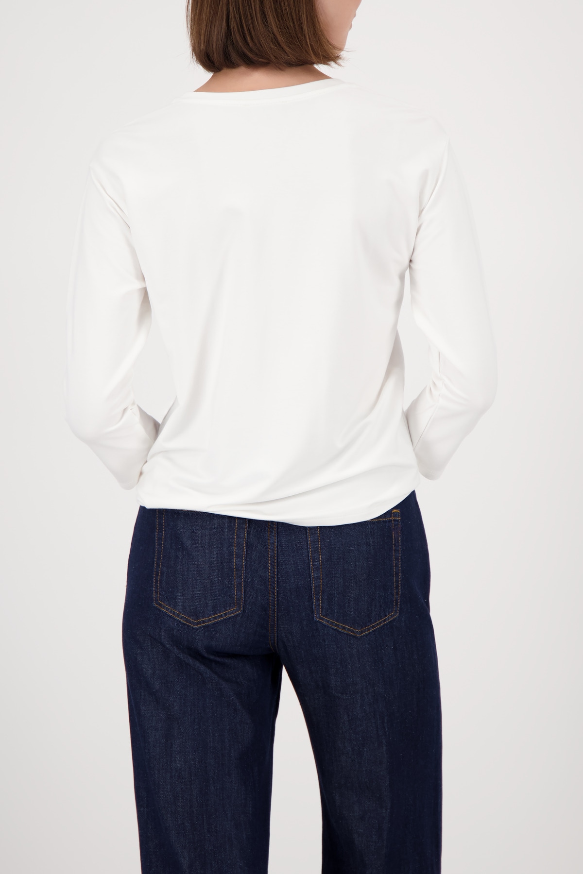 Monari 3/4-Arm-Shirt »Shirt Schwan«, Regular fit mit Rundhalsausschnitt