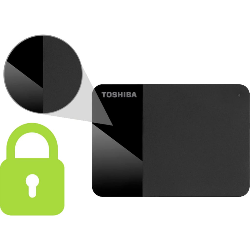 Toshiba externe HDD-Festplatte »Canvio Ready«, 2,5 Zoll, Anschluss USB 3.2