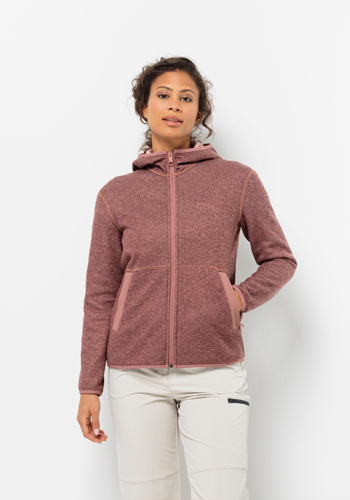 Jack Wolfskin Fleecejacke "TANNENSPUR JKT W" mit Kapuze günstig online kaufen