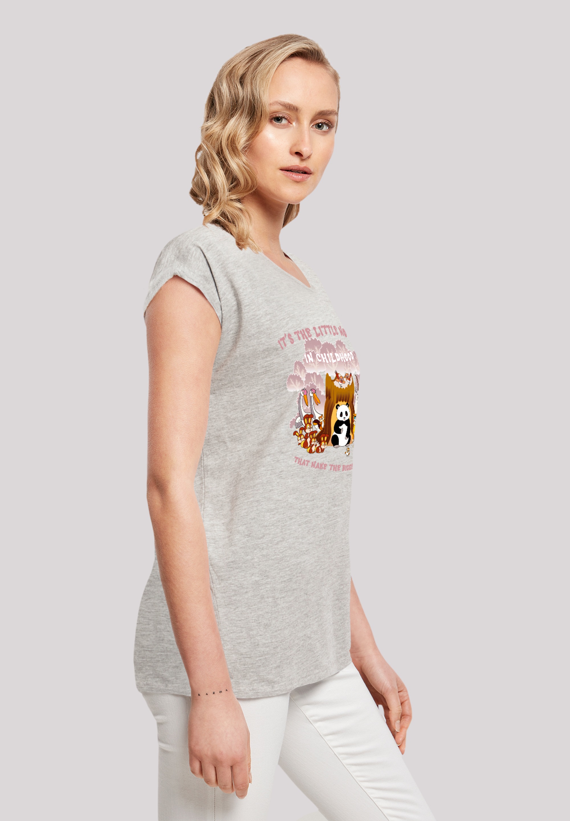 F4NT4STIC T-Shirt »Heroes of Childhood Tao Tao Childhood Memories«, Retro, Heroes of Childhood, TV Serie