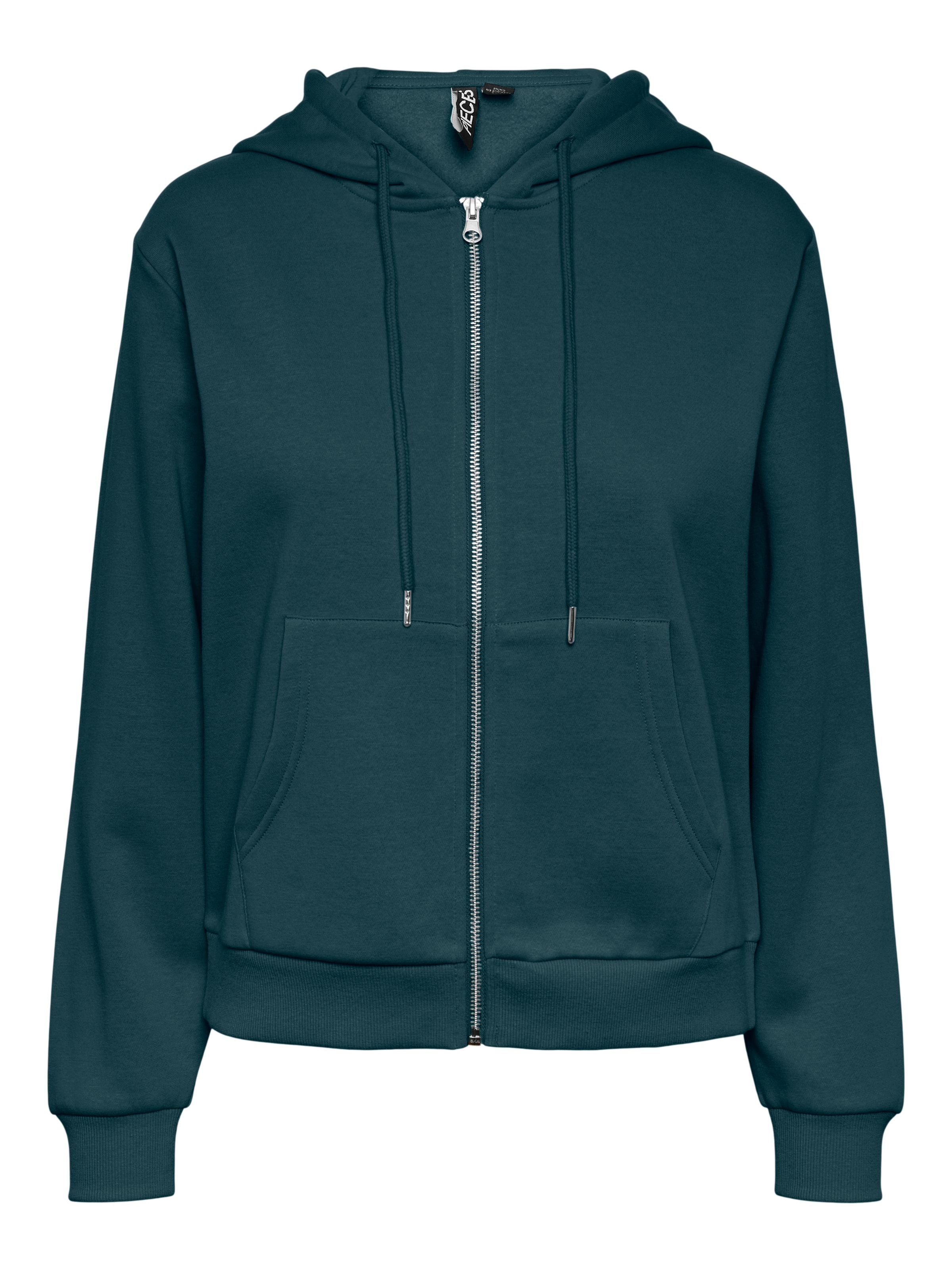 pieces Kapuzensweatshirt "PCCHILLI LS ZIP HOODIE NOOS BC", Baumwollmischung günstig online kaufen