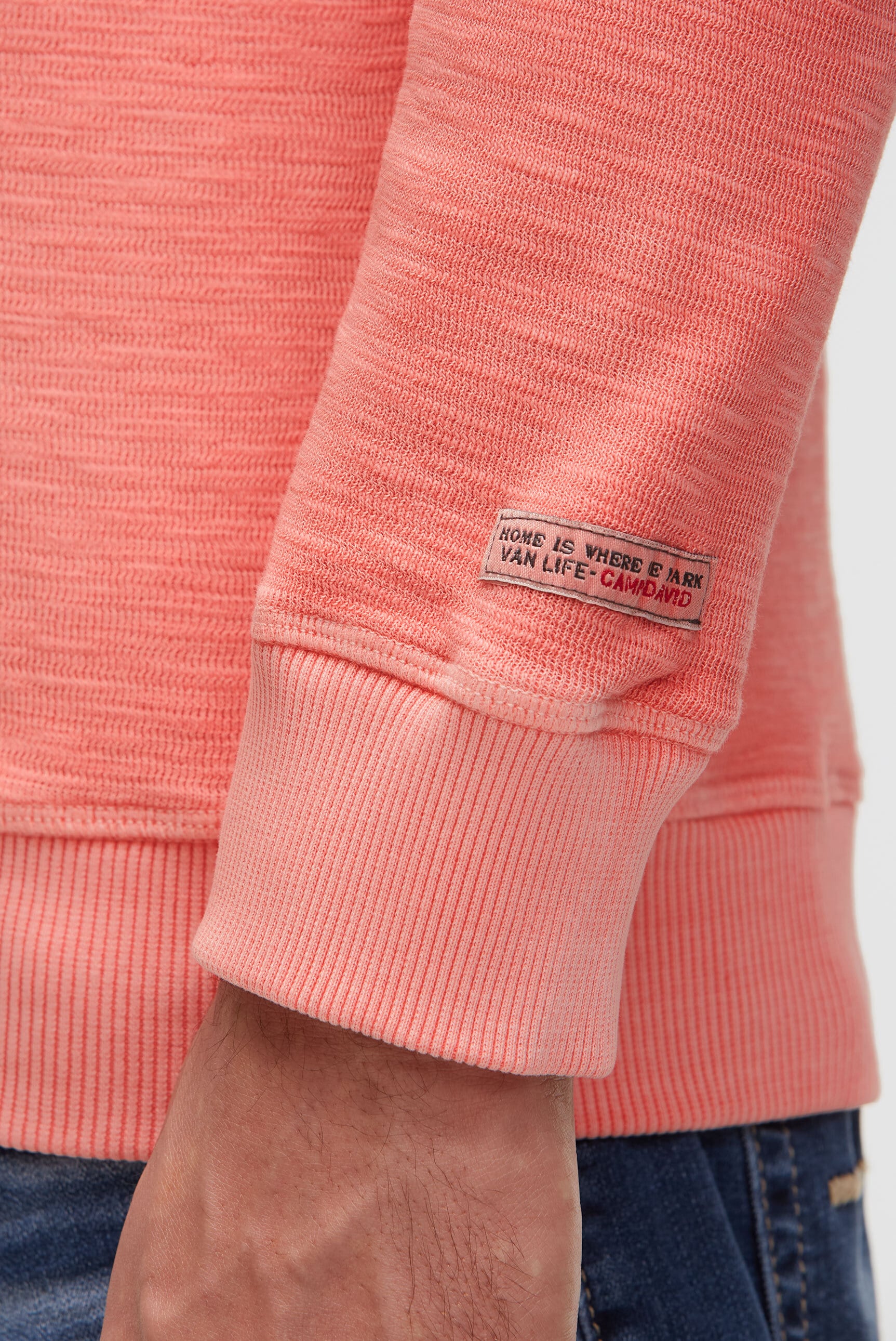 CAMP DAVID Sweater , mit Baumwolle
