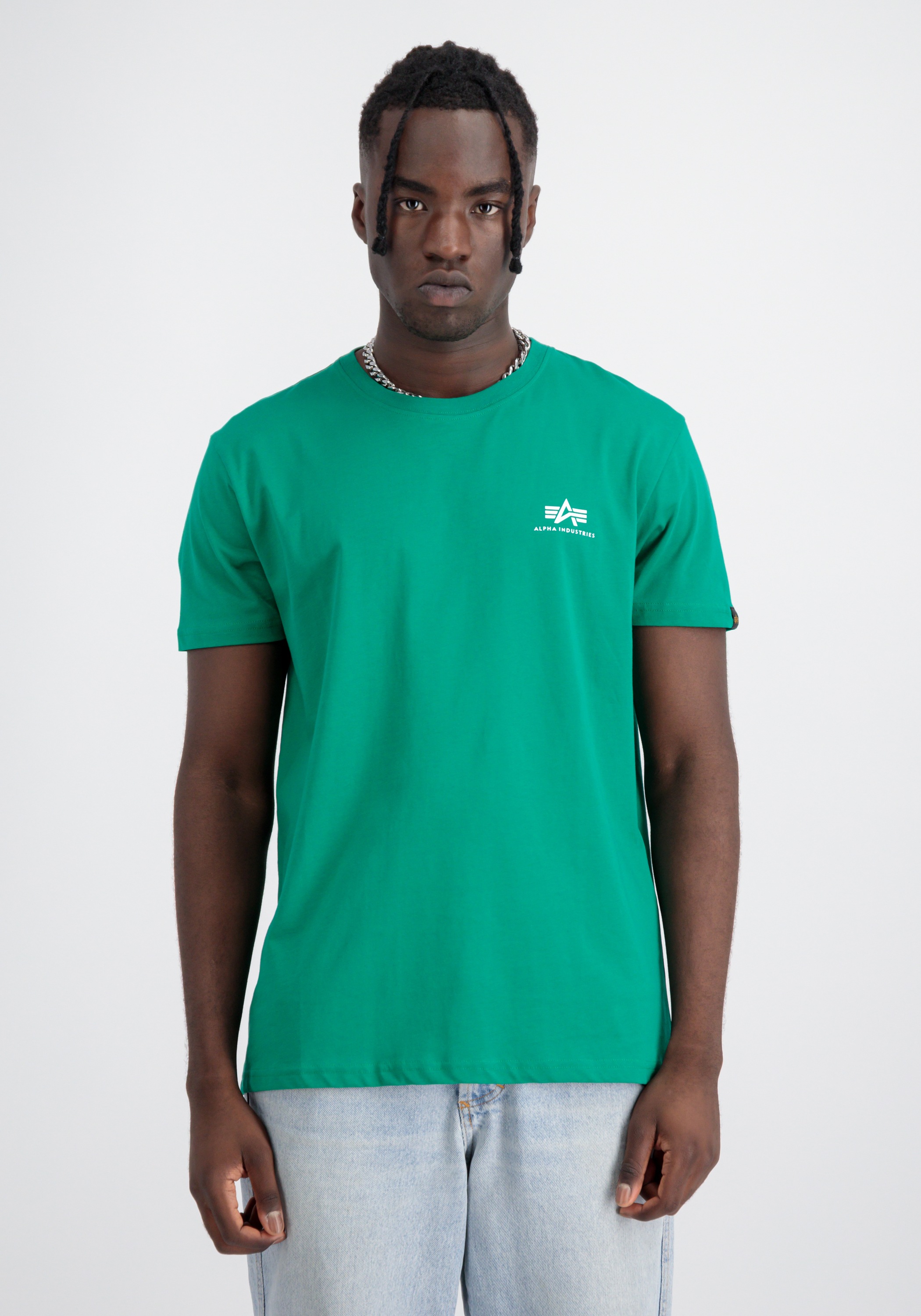 Alpha Industries T-Shirt "Alpha Industries Men - T-Shirts Basic T-Shirt SL" günstig online kaufen