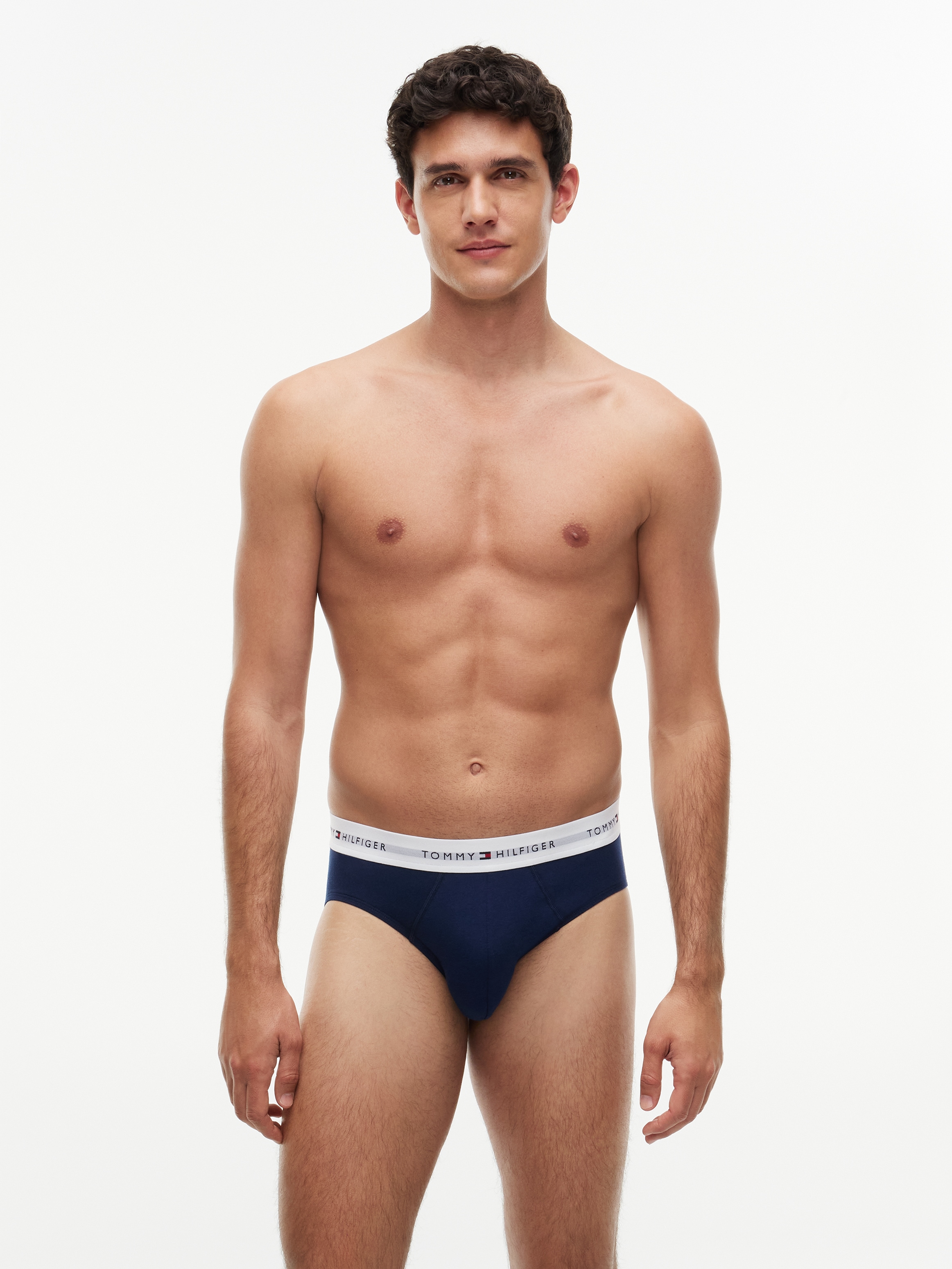 Tommy Hilfiger Underwear Slip 3 Stk. Körpernahe Passform mit elastischem Bund