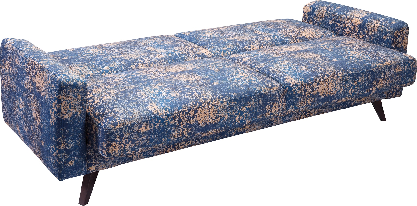 exxpo - sofa fashion Schlaffunktion, und Bettkasten BAUR | mit Holzfüße 3-Sitzer