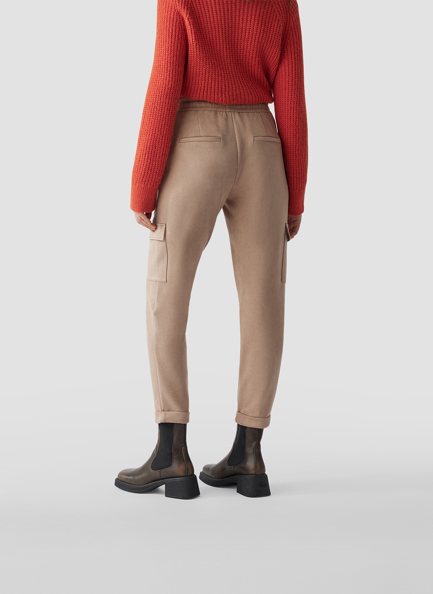 LeComte Jerseyhose »LeComte Cargo-Hose mit Kordelzug für stylische Freizeit-Looks«