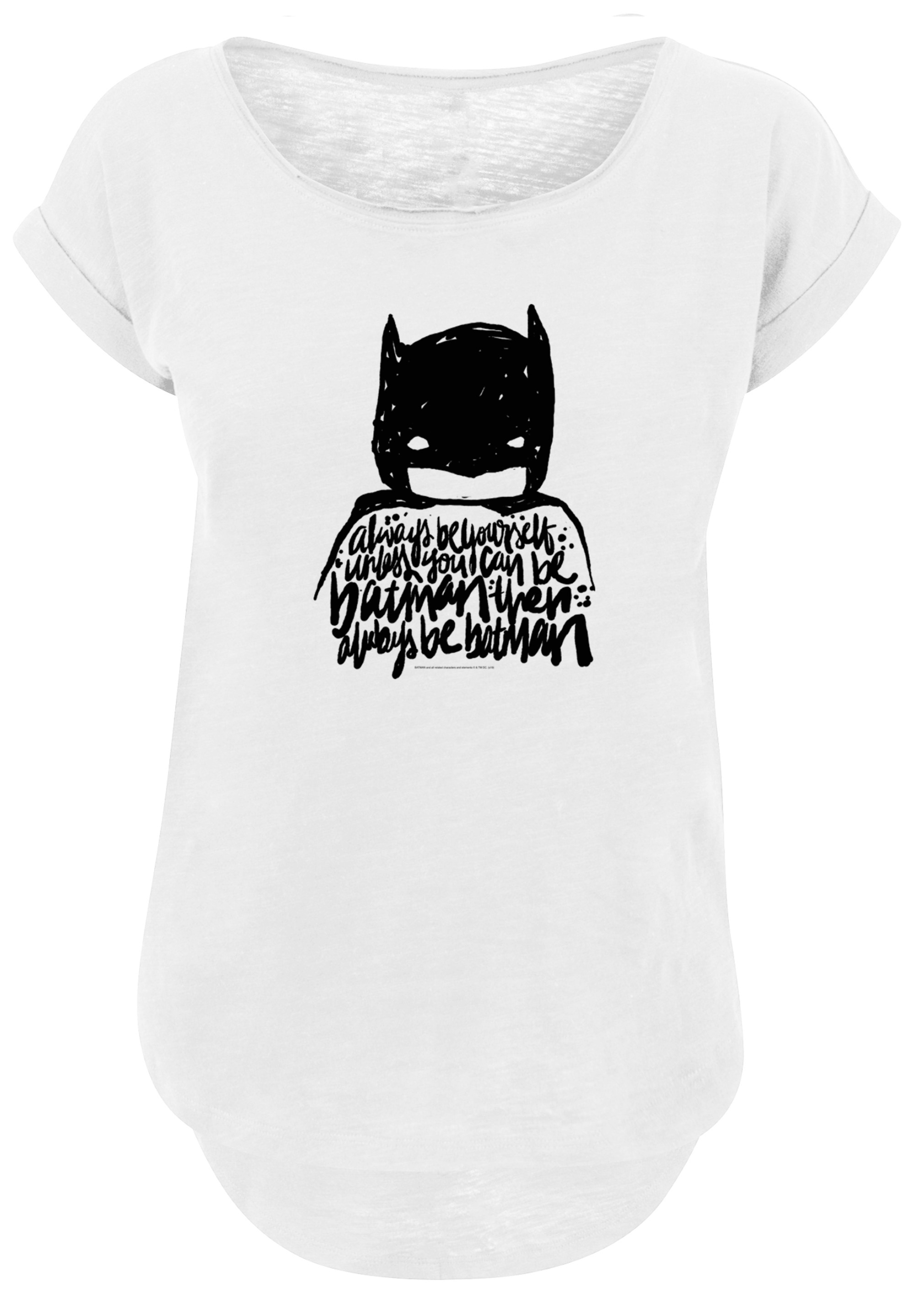 F4NT4STIC T-Shirt »DC Comics Batman Always Be Yourself«, Print