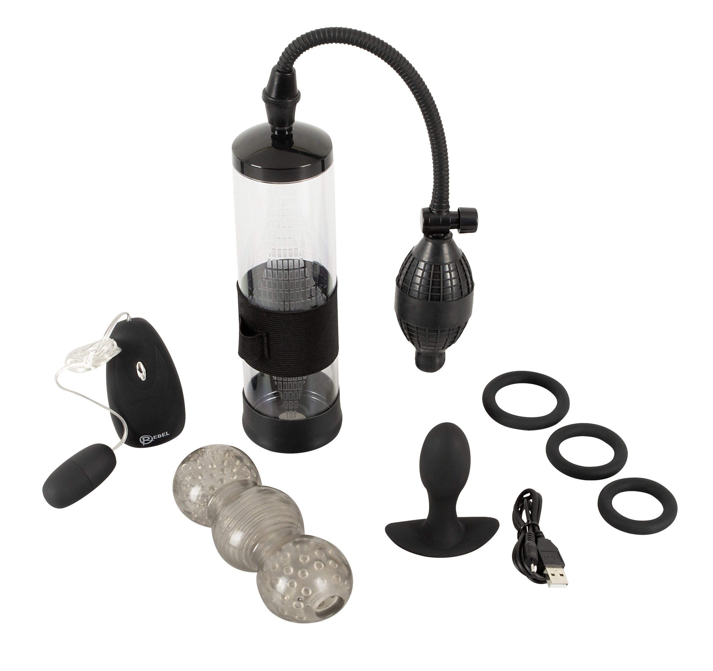 REBEL Penispumpe »Toy Set 7-Piece Performance Set«