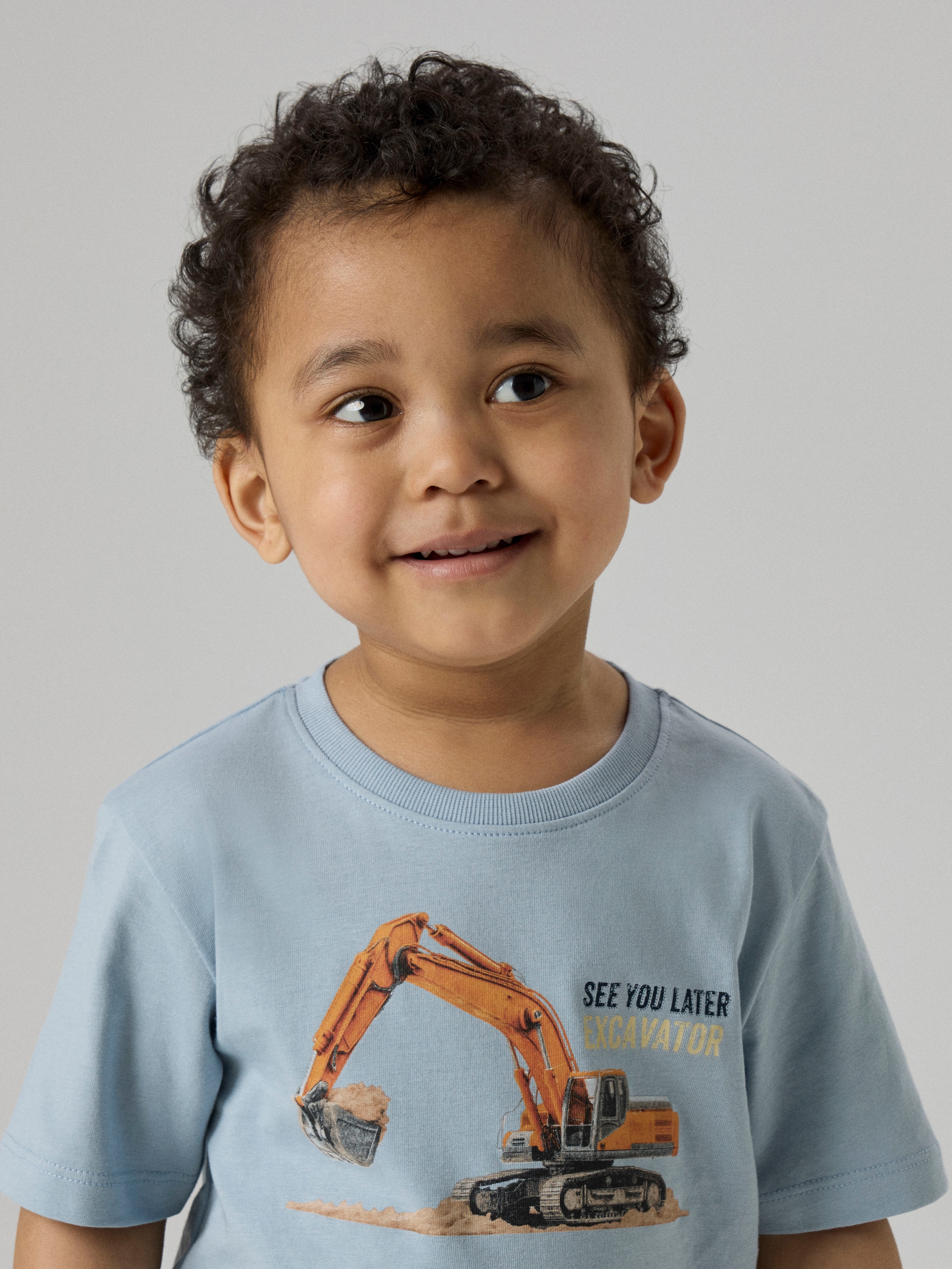 Name It Kurzarmshirt "NMMVOTO SS NREG TOP" Baumwolle, regular fit