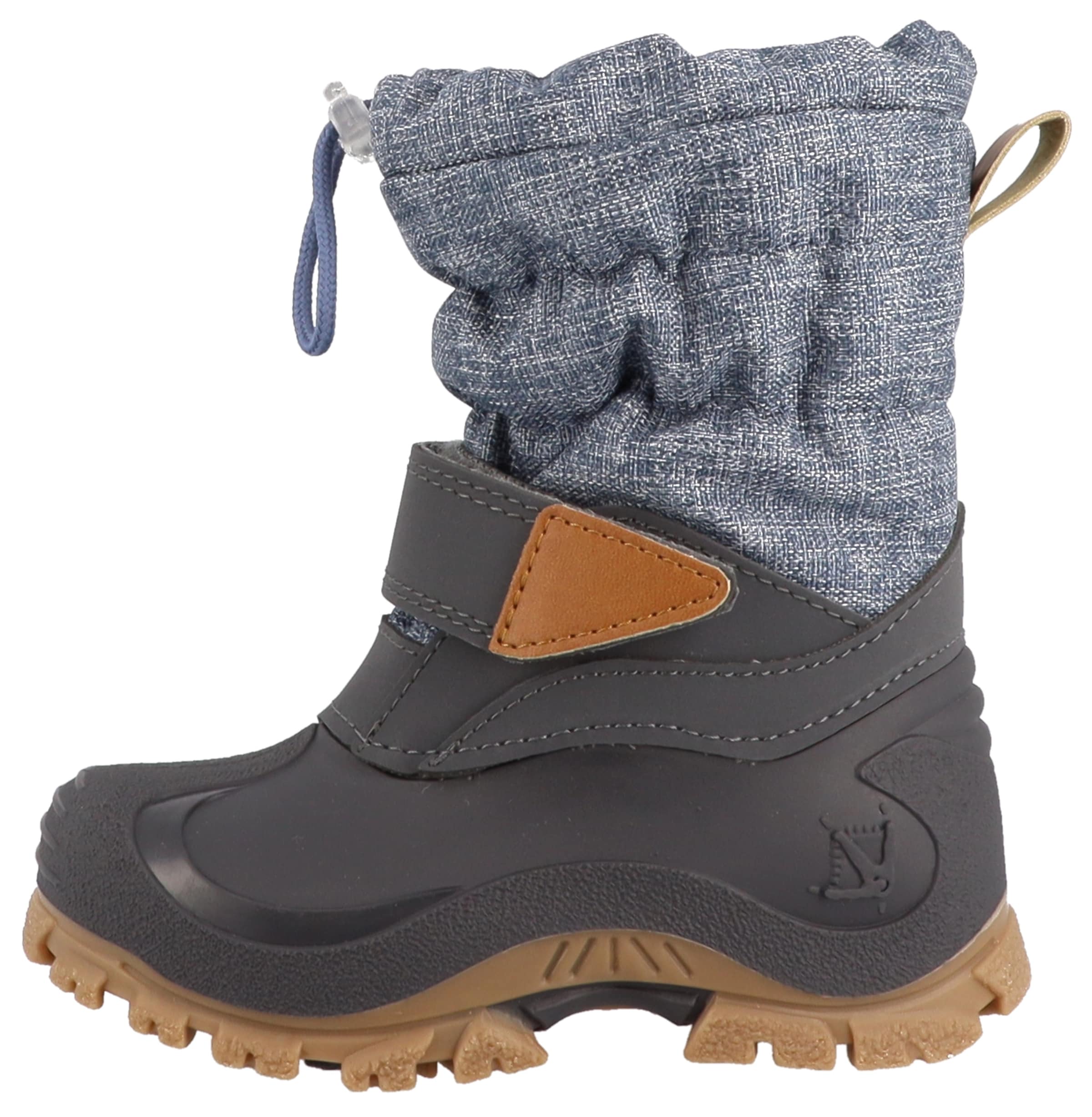 Lurchi Snowboots »Finn«, Winterboots mit Schurwolle, Größenschablone zum Download