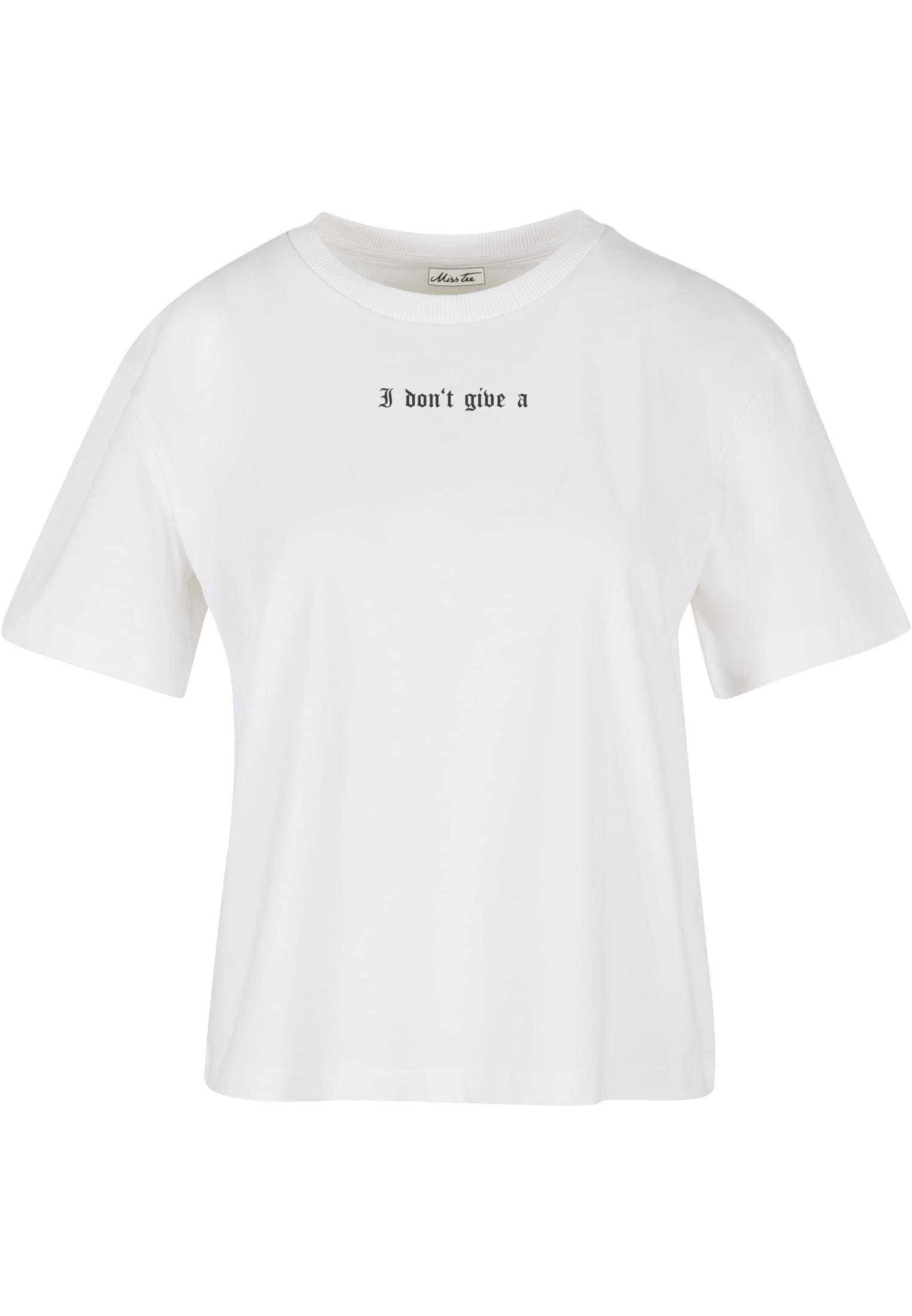 MisterTee Kurzarmshirt »Damen I Don't Give A Tee«, (1 tlg.) online kaufen |  BAUR