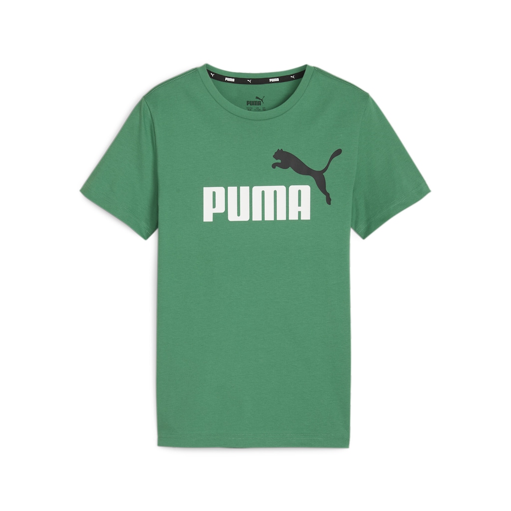 PUMA T-Shirt »ESS+ 2 COL LOGO TEE B«