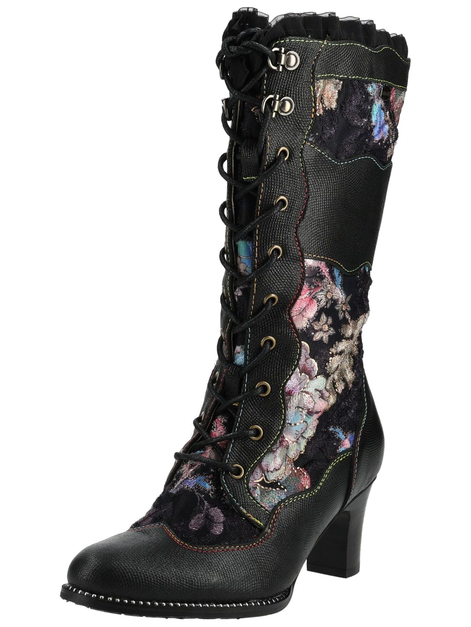 LAURA VITA Schnürstiefel "LAURA VITA Stiefel Leder/Textil"