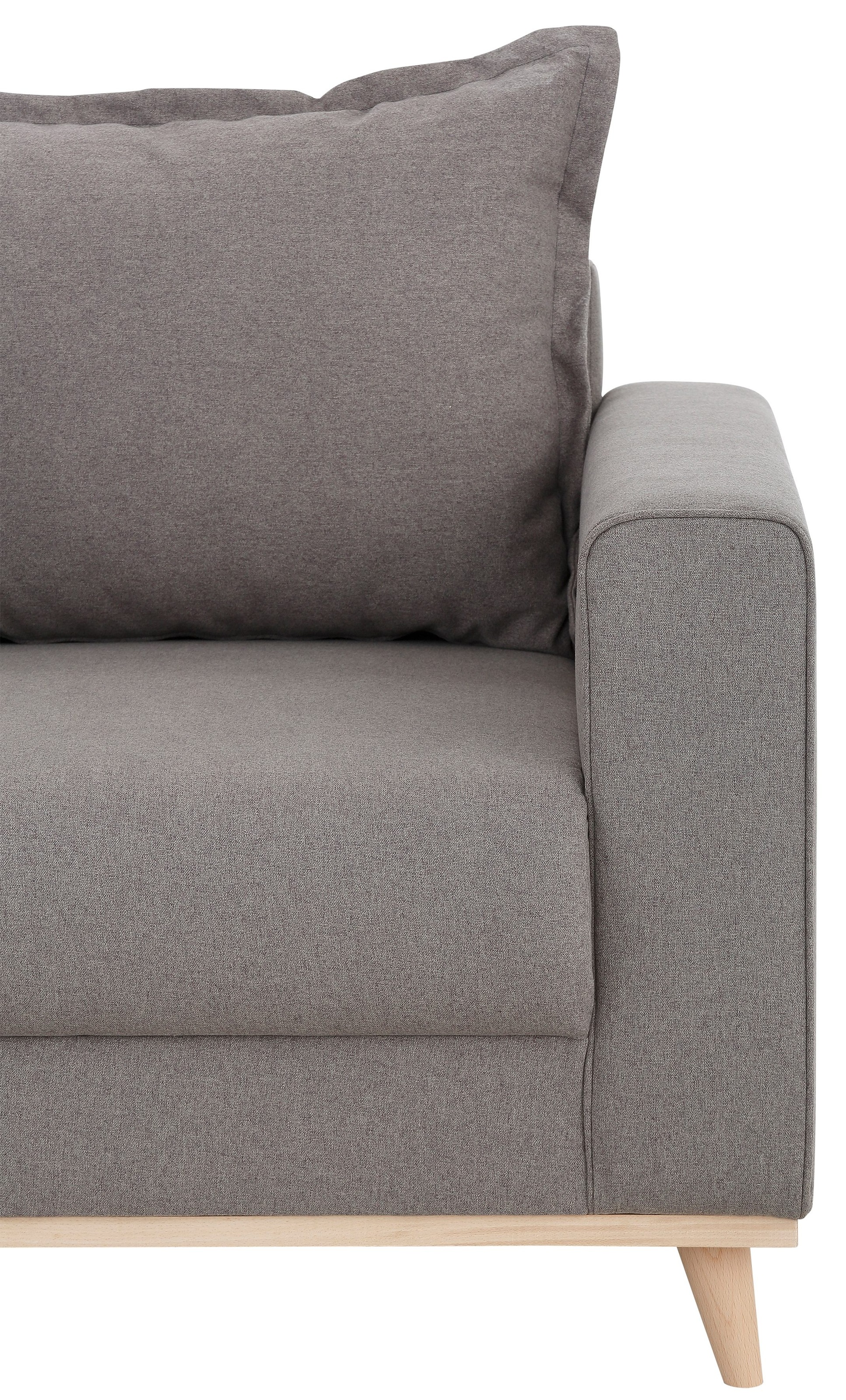 Home affaire Ecksofa »Edina L-Form«, auch in Baumwollmix-Bezug, im skandinavischem Stol