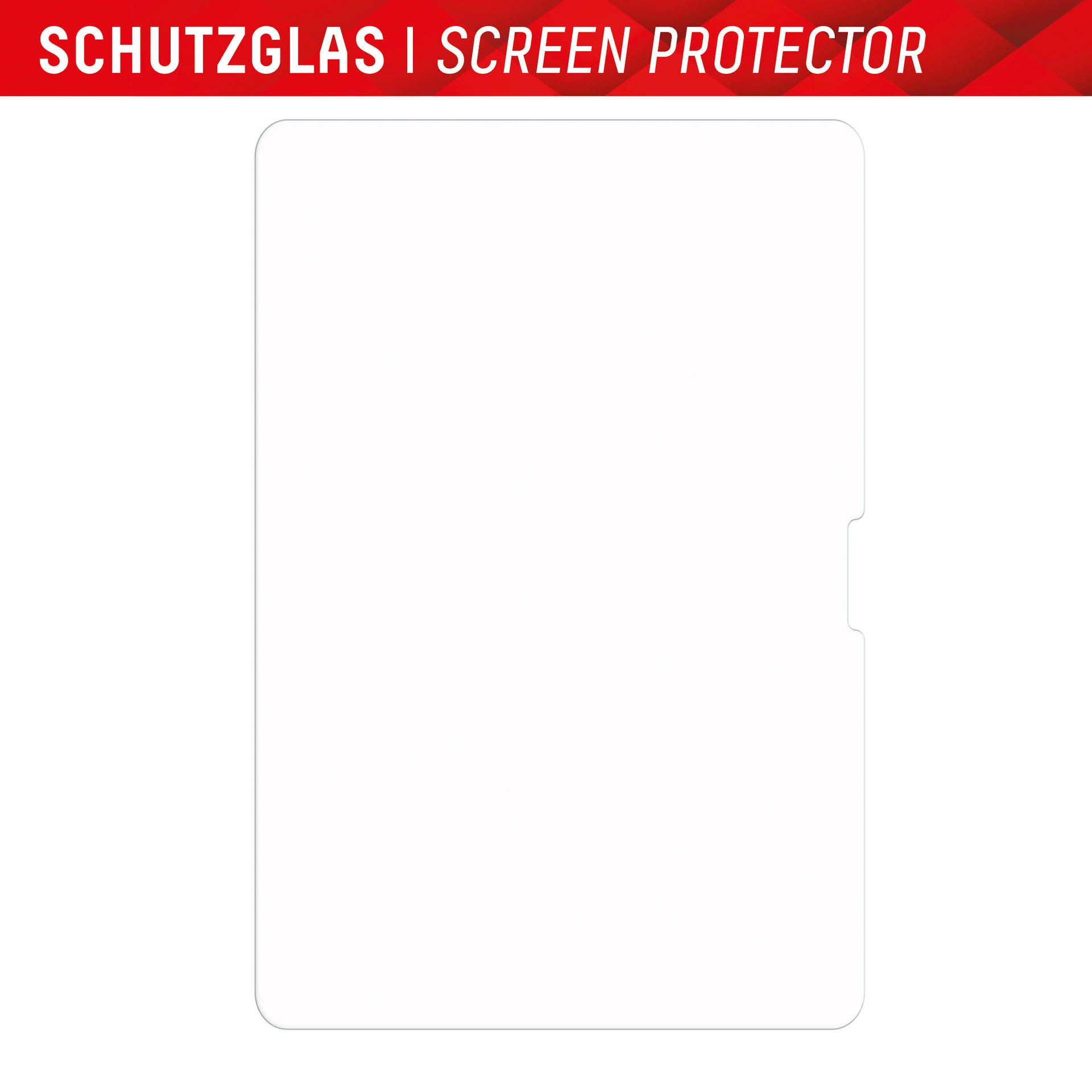 Displex Displayschutzfolie »Tablet Glass«, für Apple iPad Pro 12,9" (2024), Displayschutz, Bildschirmschutz, kratz & stoßfest, einfaches Anbringen