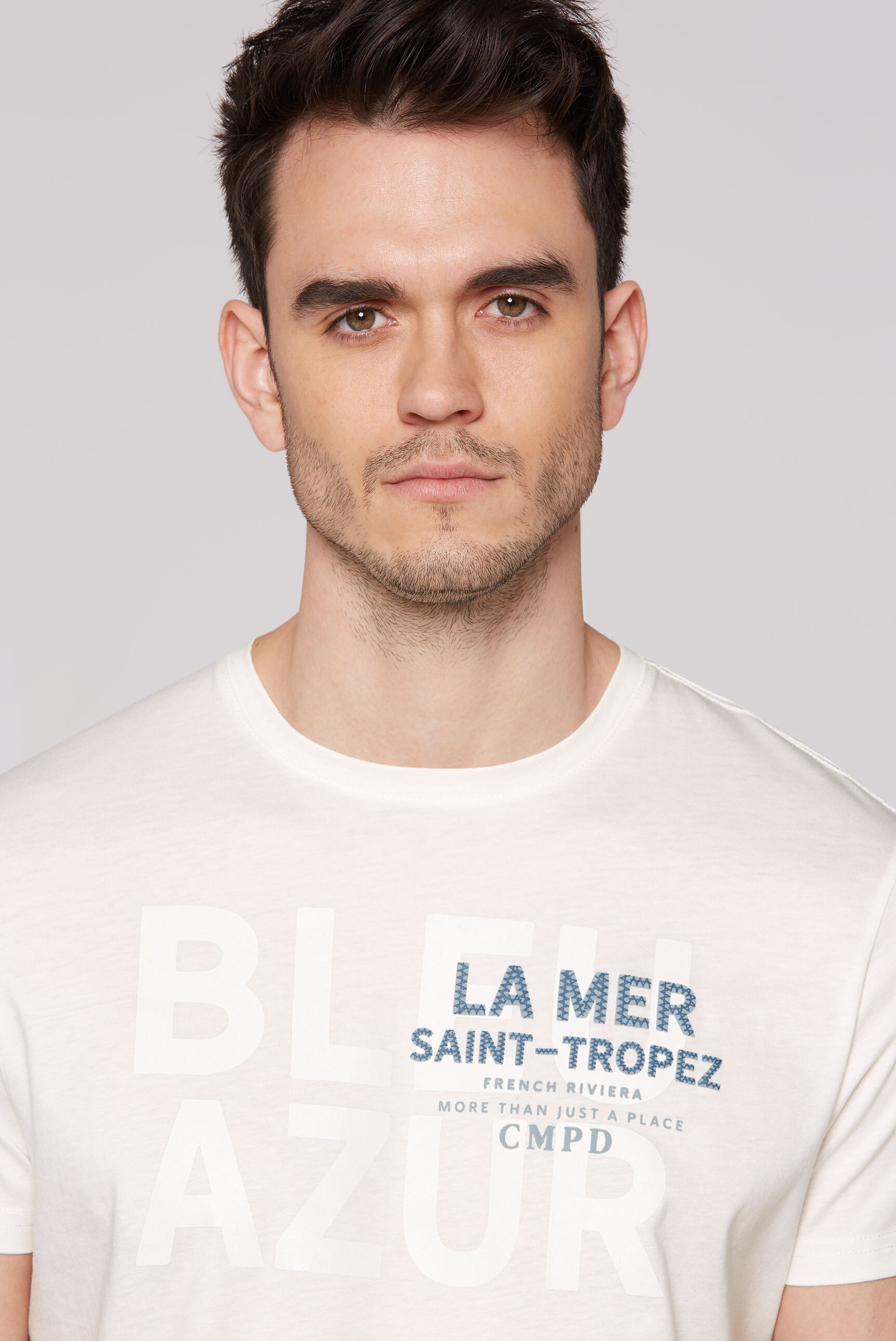 CMPD Rundhalsshirt, mit Necktape