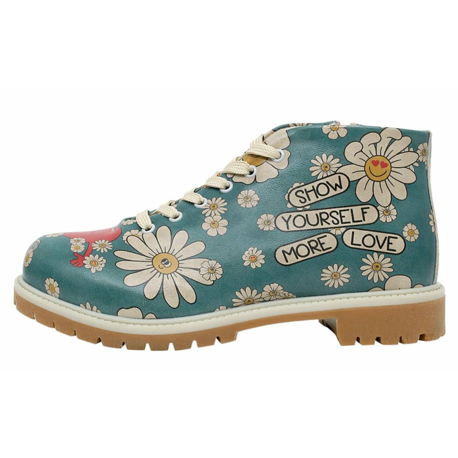DOGO Schnürboots "Shortcut Boots Hedge-Hug Damen Stiefeletten, Shortcut Boots" Handgefertigt