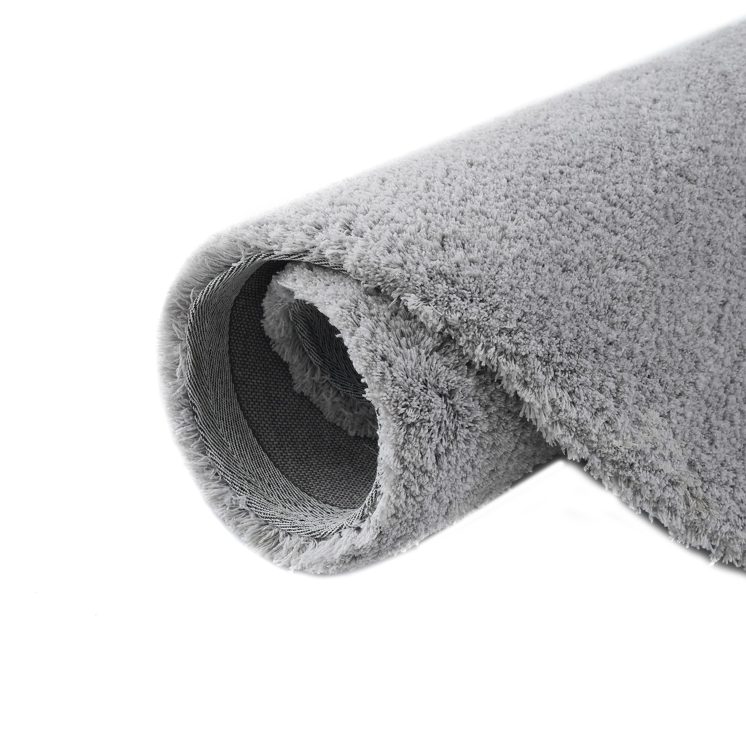 my home Hochflor-Teppich »Microfaser Teppich Magong, besonders weich, sehr feiner Flor«, rund, 25 mm Höhe, unifarben, weiche Teppiche, Wohnzimmer, Schlafzimmer, Kinderzimmer