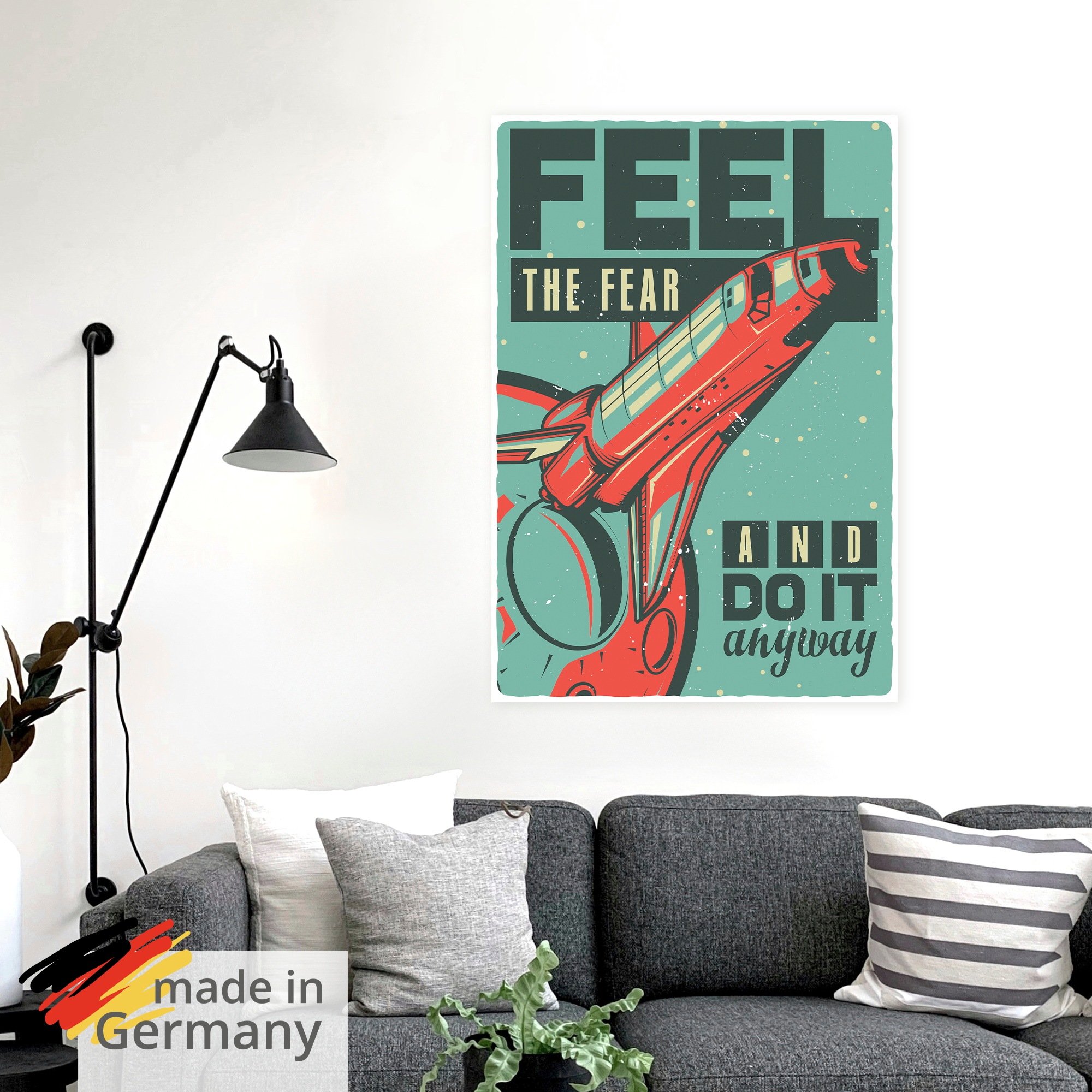 Artland Wandbild »Space Shuttle« 1 Stk. tlg. als Alubild, Leinwandbild, Poster, Wandaufkleber in verschied. Größen