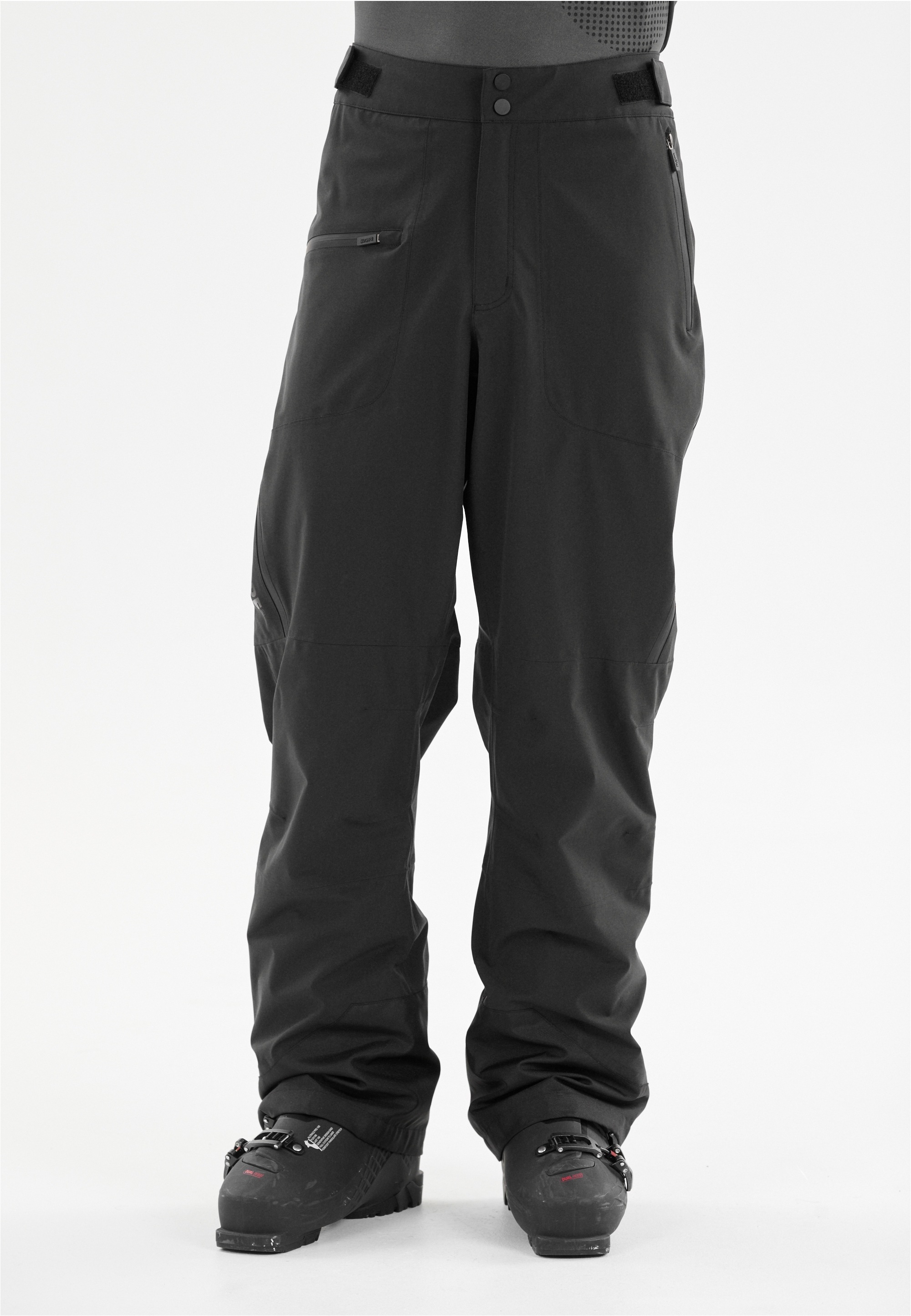 Skihose SLOPE "Zuki", Herren, Gr. XS, US-Größen, schwarz, 100% Polyester, mehrfarbig, lang, Hosen Skihose, mit 15.000 mm Wassersäule