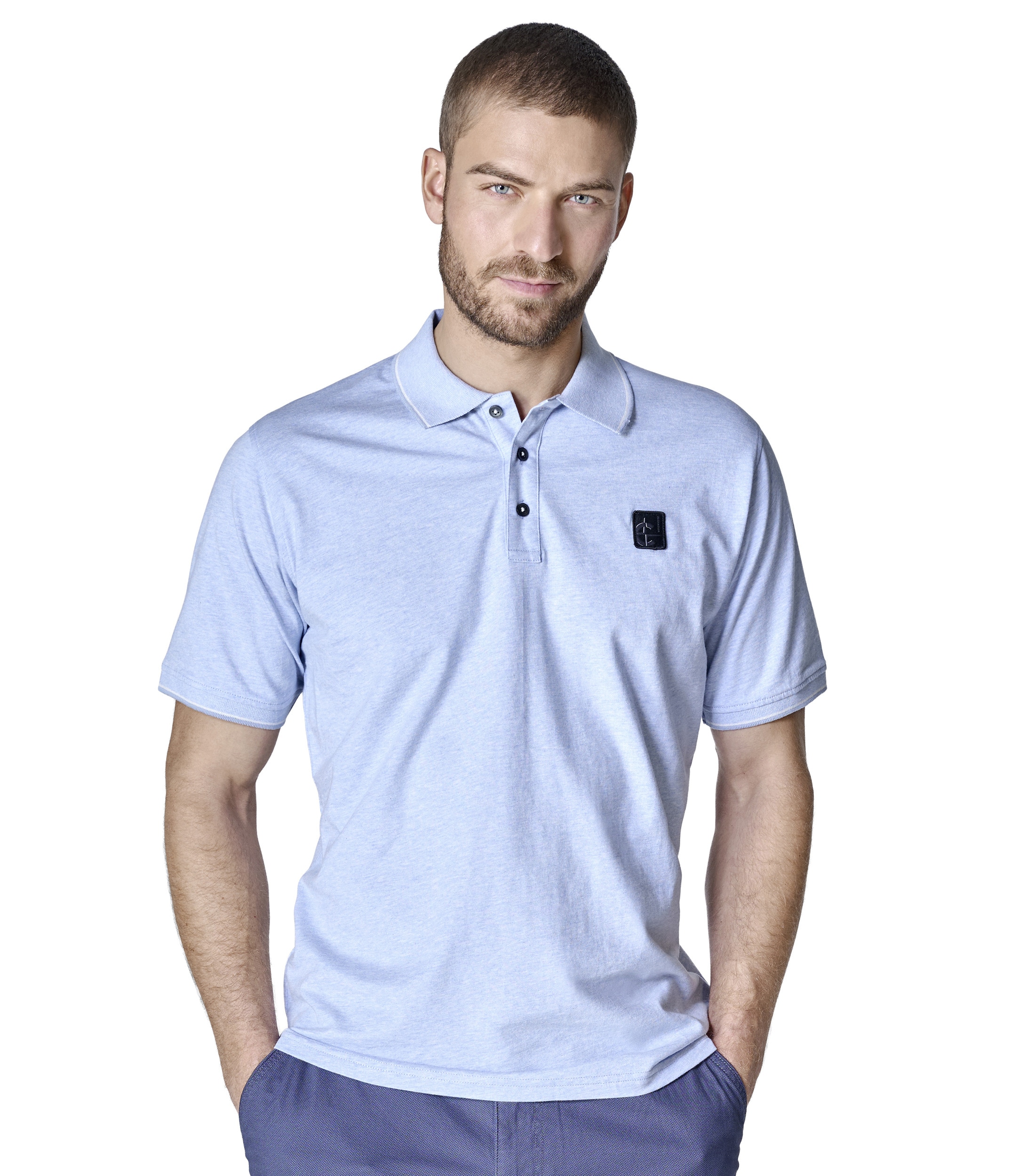 CASAMODA Poloshirt "CASAMODA Polo-Shirt uni"