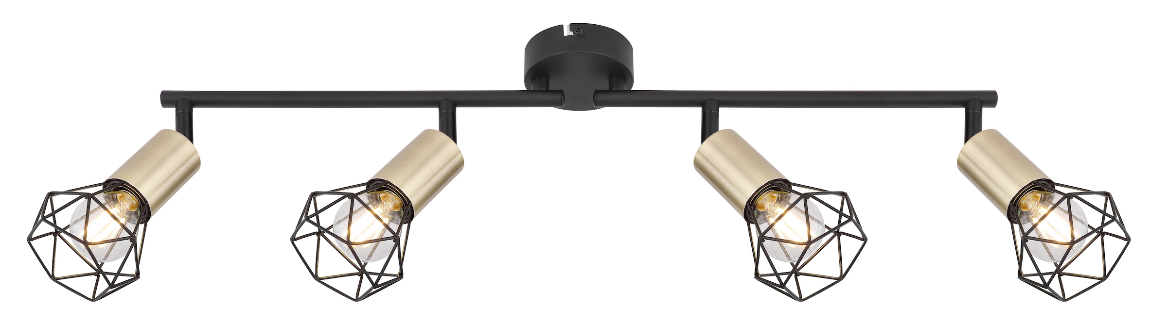 GLOBO LIGHTING Deckenstrahler »XARA I«, Leuchtmittel E14 | ohne Leuchtmittel, Deckenstrahler/Metall/Flur/Wohnzimmer/Schlafzimmer