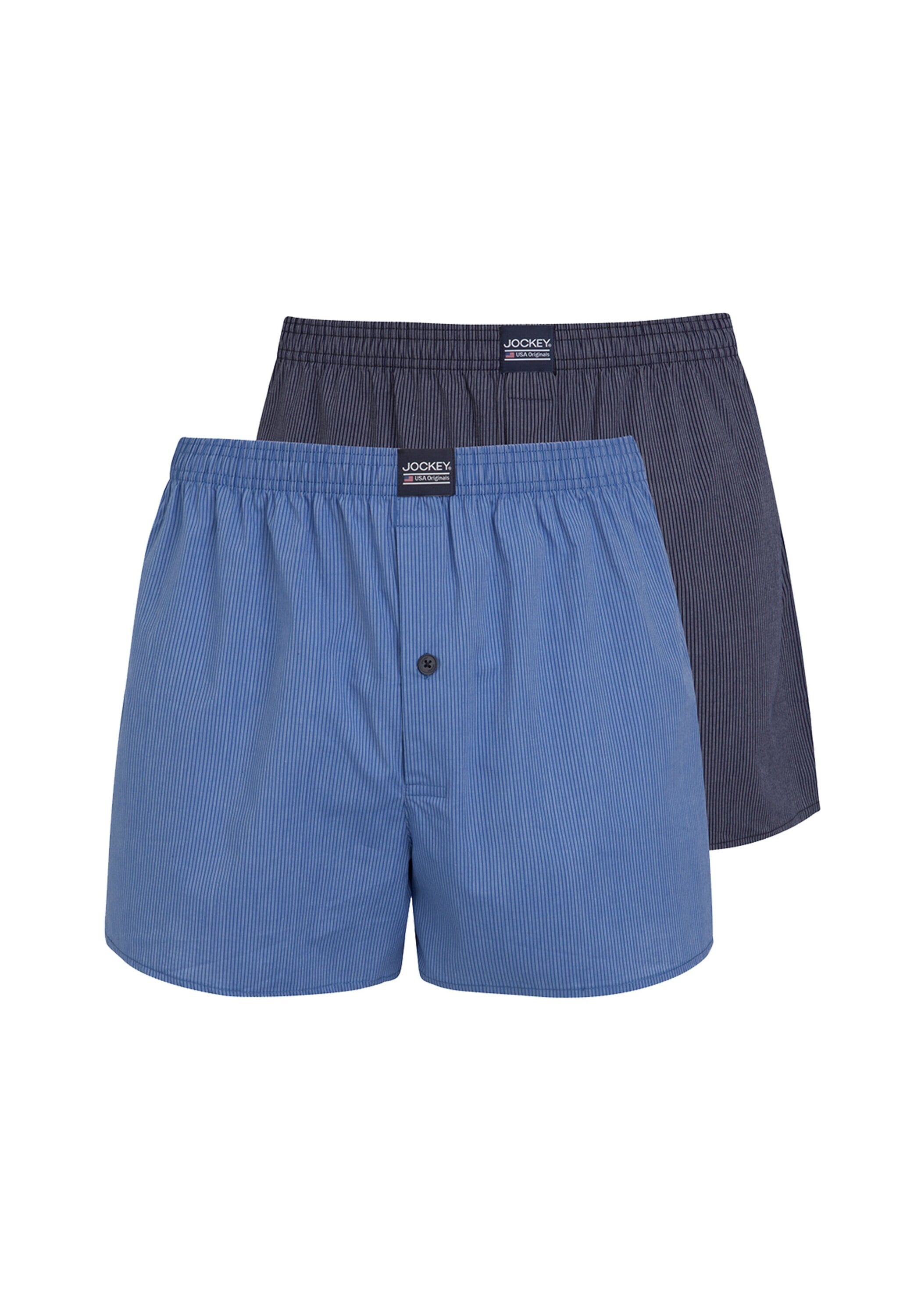 Jockey Webboxer "Web-Boxershorts Everyday Striped Boxer Woven 2er Pack" günstig online kaufen