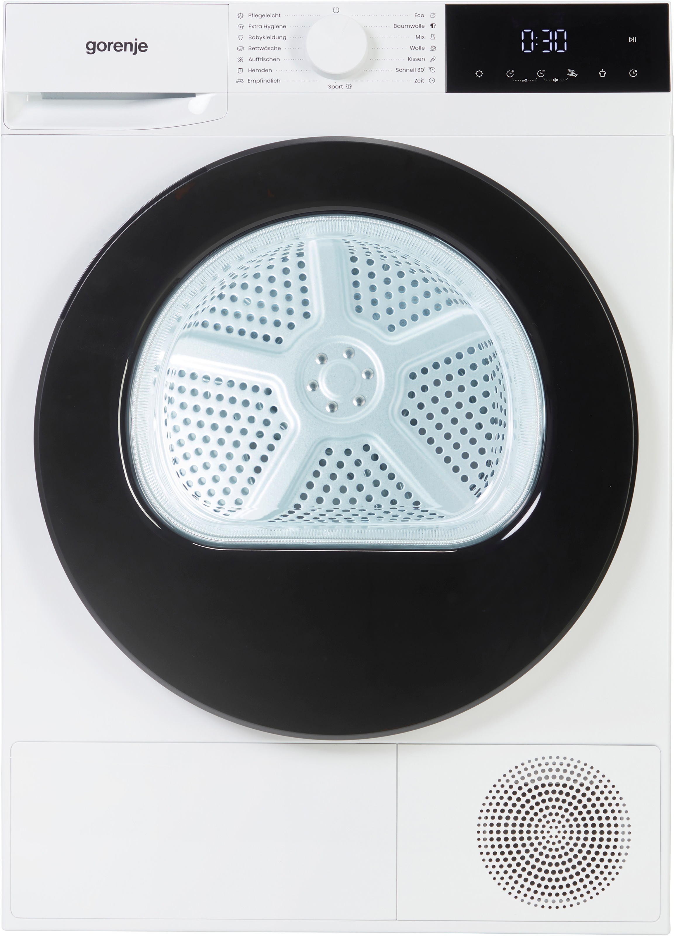 GORENJE Wärmepumpentrockner »WaveDG2P8D« G200 Knitterschutz, EasyClean Filter, SensorDry