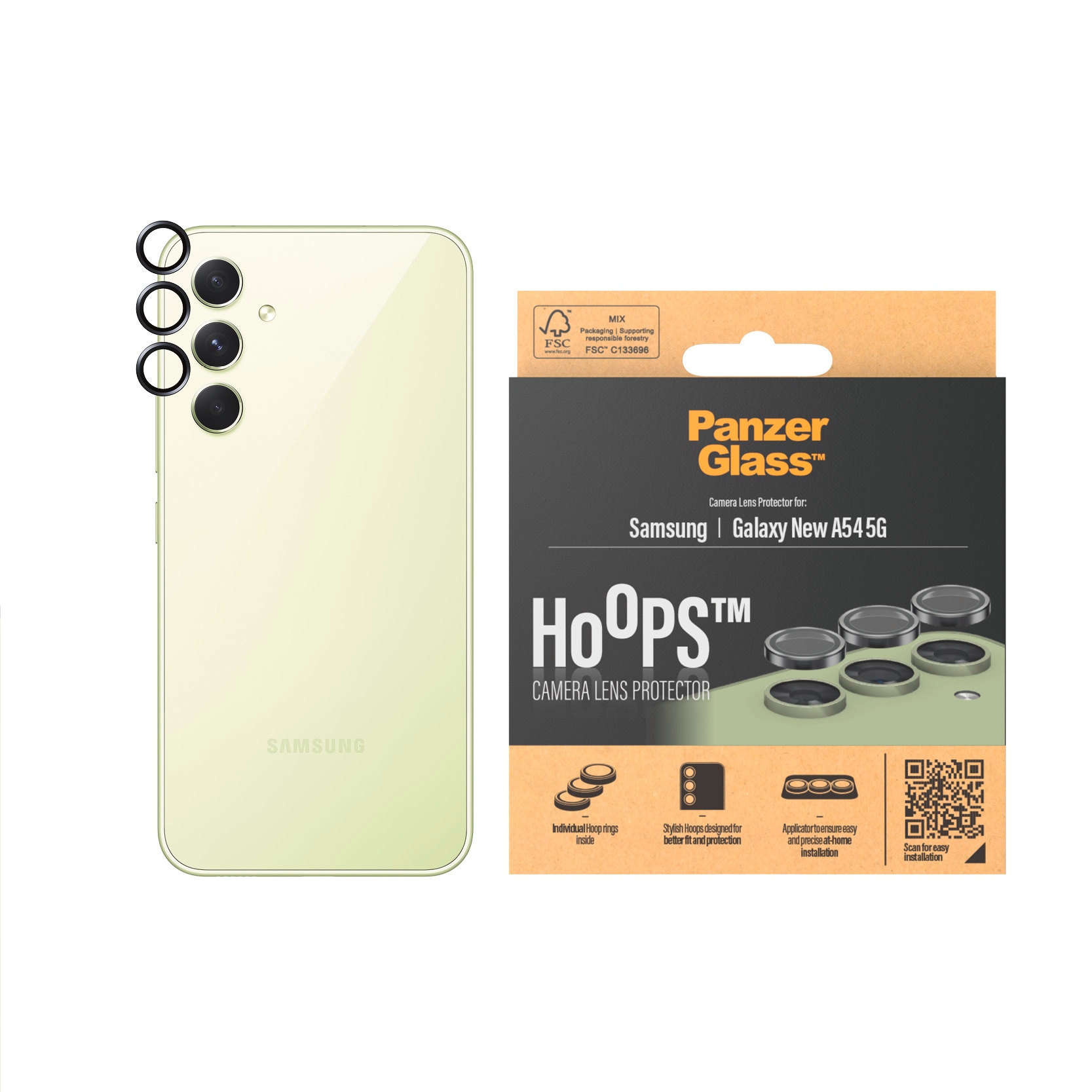 PanzerGlass Kameraschutzglas »Hoops Camera Protect...