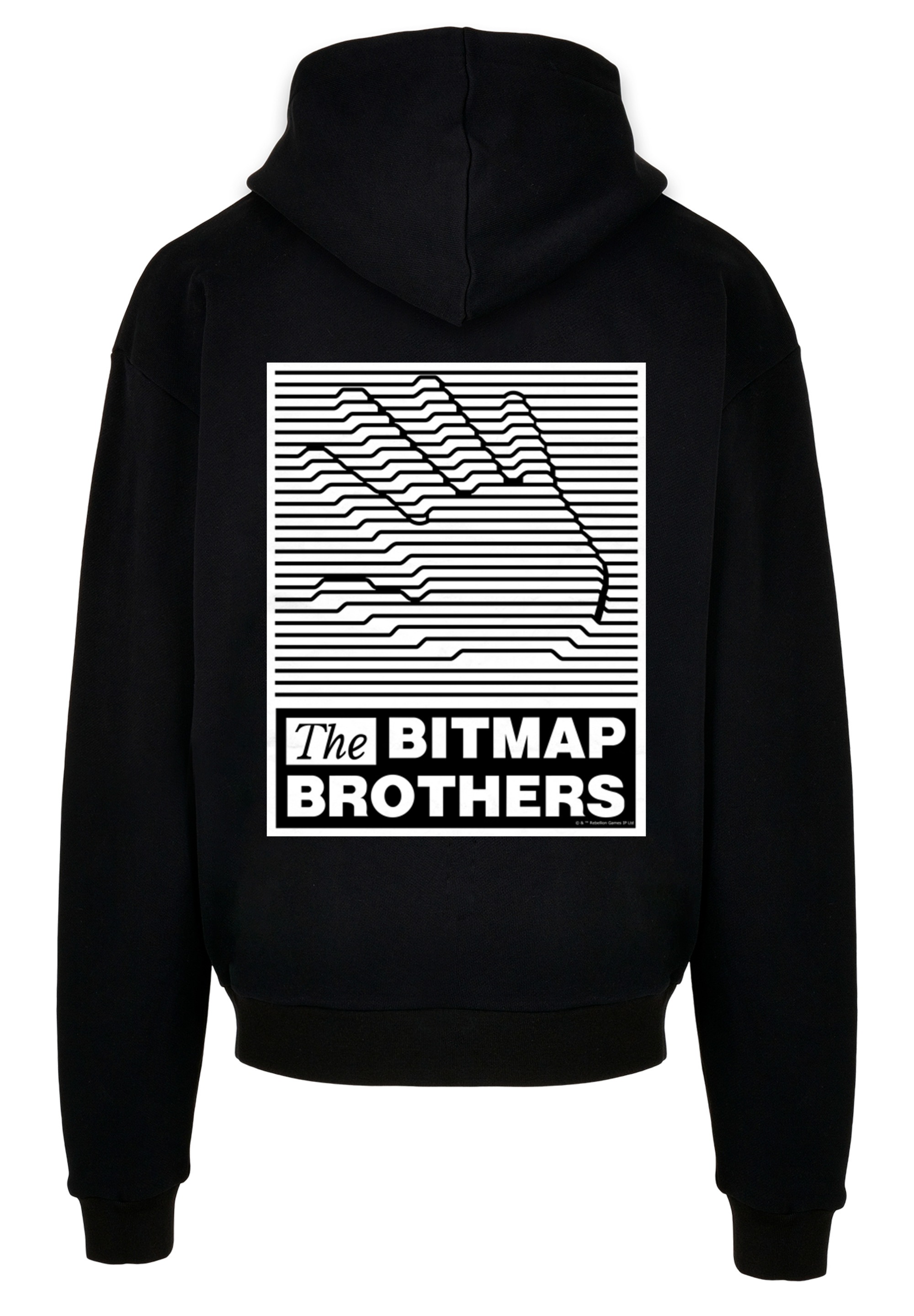 F4NT4STIC Kapuzenpullover »The Bitmap Brothers Retro Video Games SEVENSQUARED«, Print