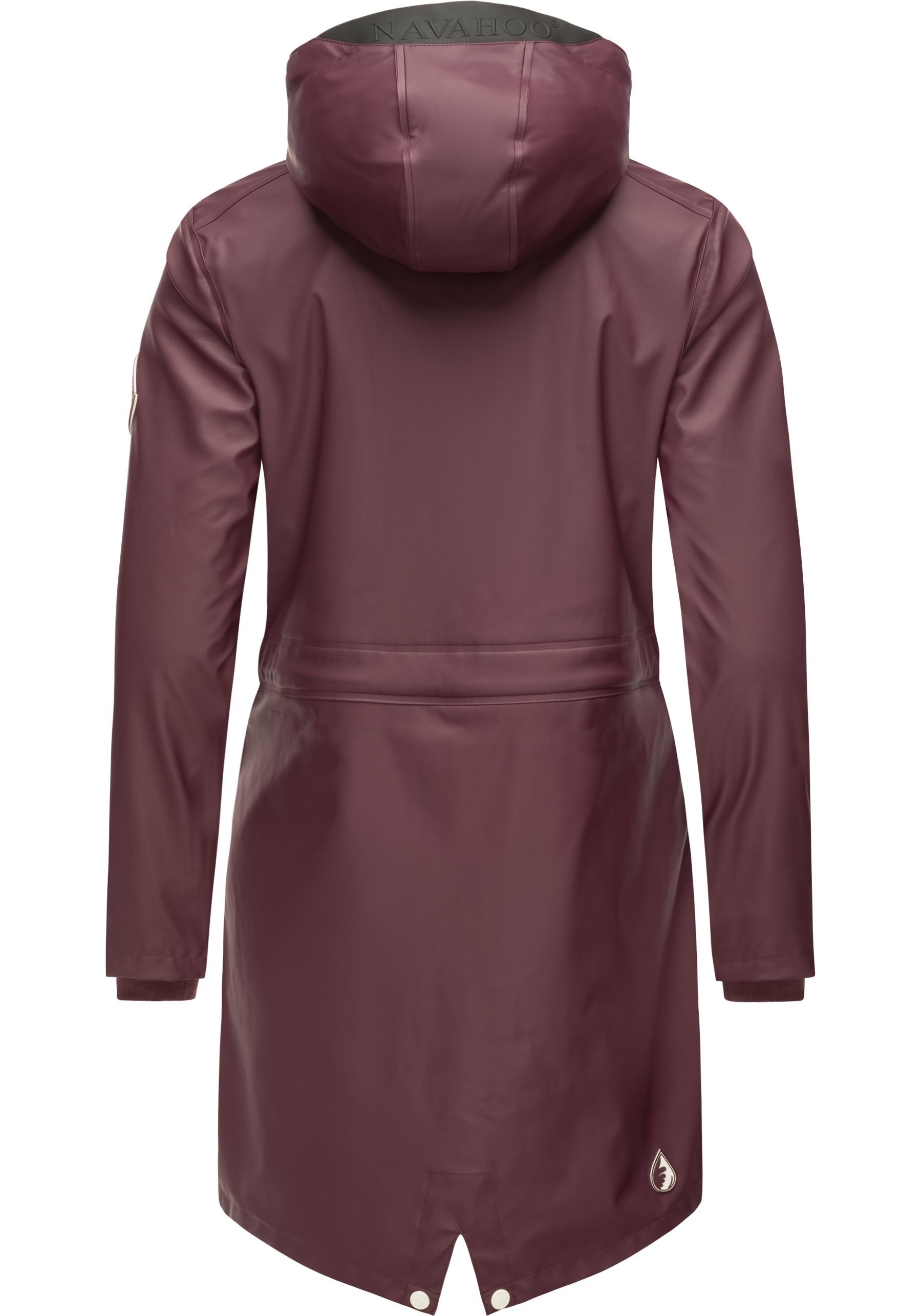 Thumbnail - Navahoo Regenjacke "Tropical Stormoo" mit Kapuze Wasserdichter Damen Outdoor Regenmantel