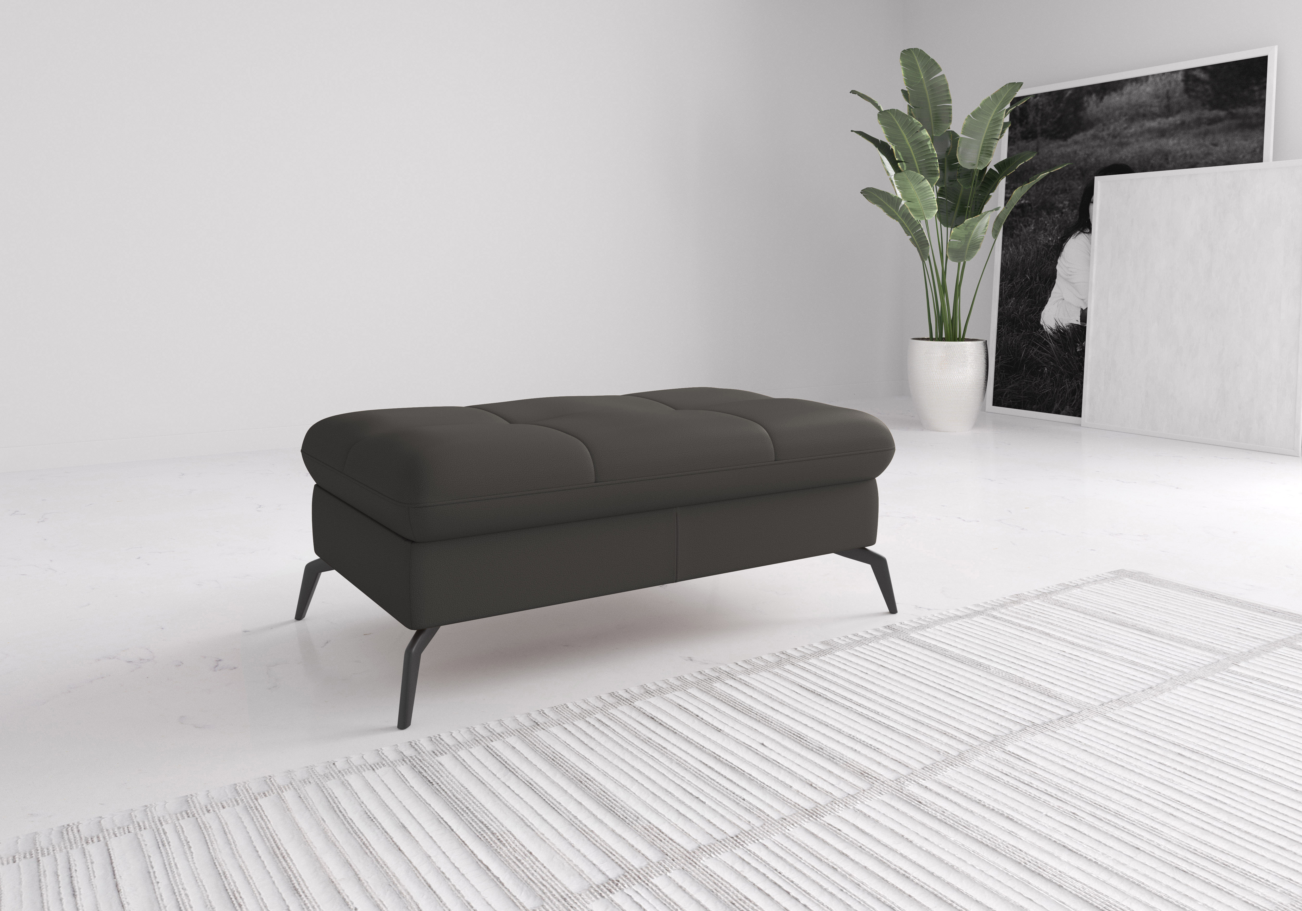 sit&more Polsterhocker "Amica" mit Stauraum