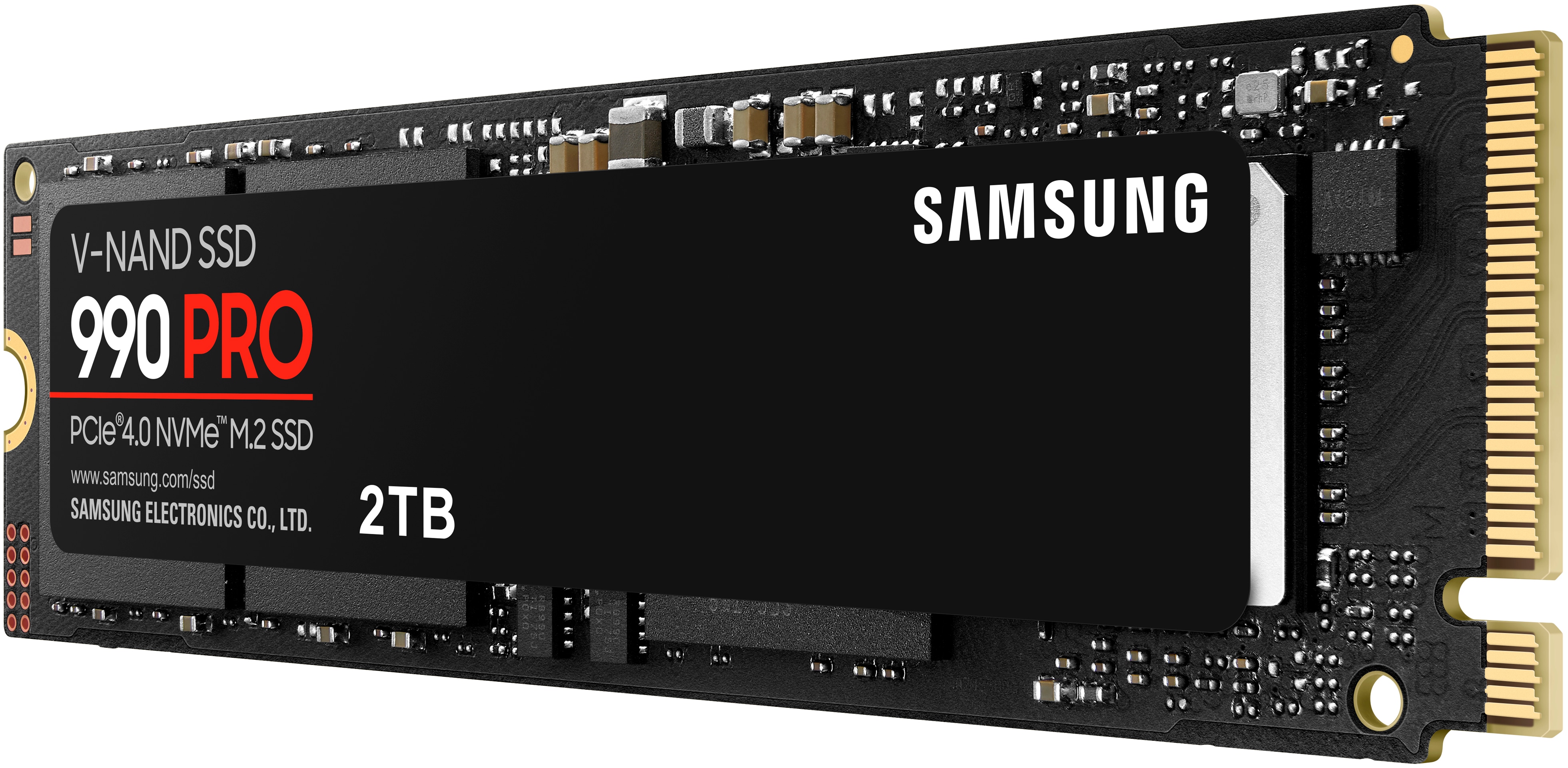 SAMSUNG interne SSD "990 PRO NVMe™ M.2", schwarz, 2 TB, Schreibgeschwindigkeitmaximal 6900 MB/s Lesegeschwindigkeitmaximal 7450 MB/s, Festplatten - Bild 3