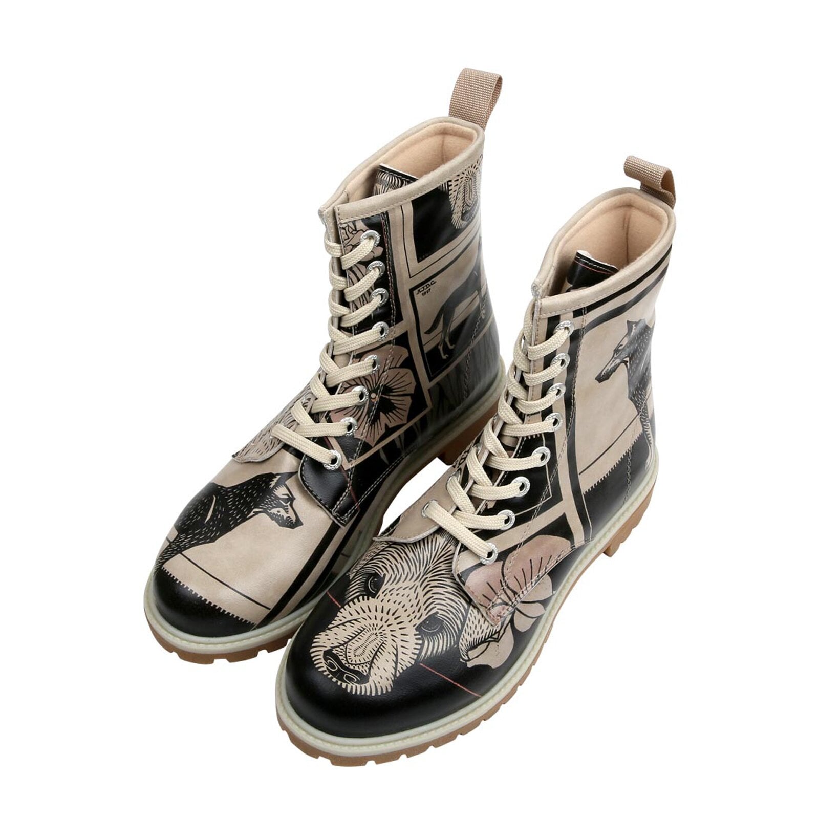 DOGO Schnürboots »Longe Boots Schnürstiefel Bad Boy Damen Stiefeletten«  Handgefertigt