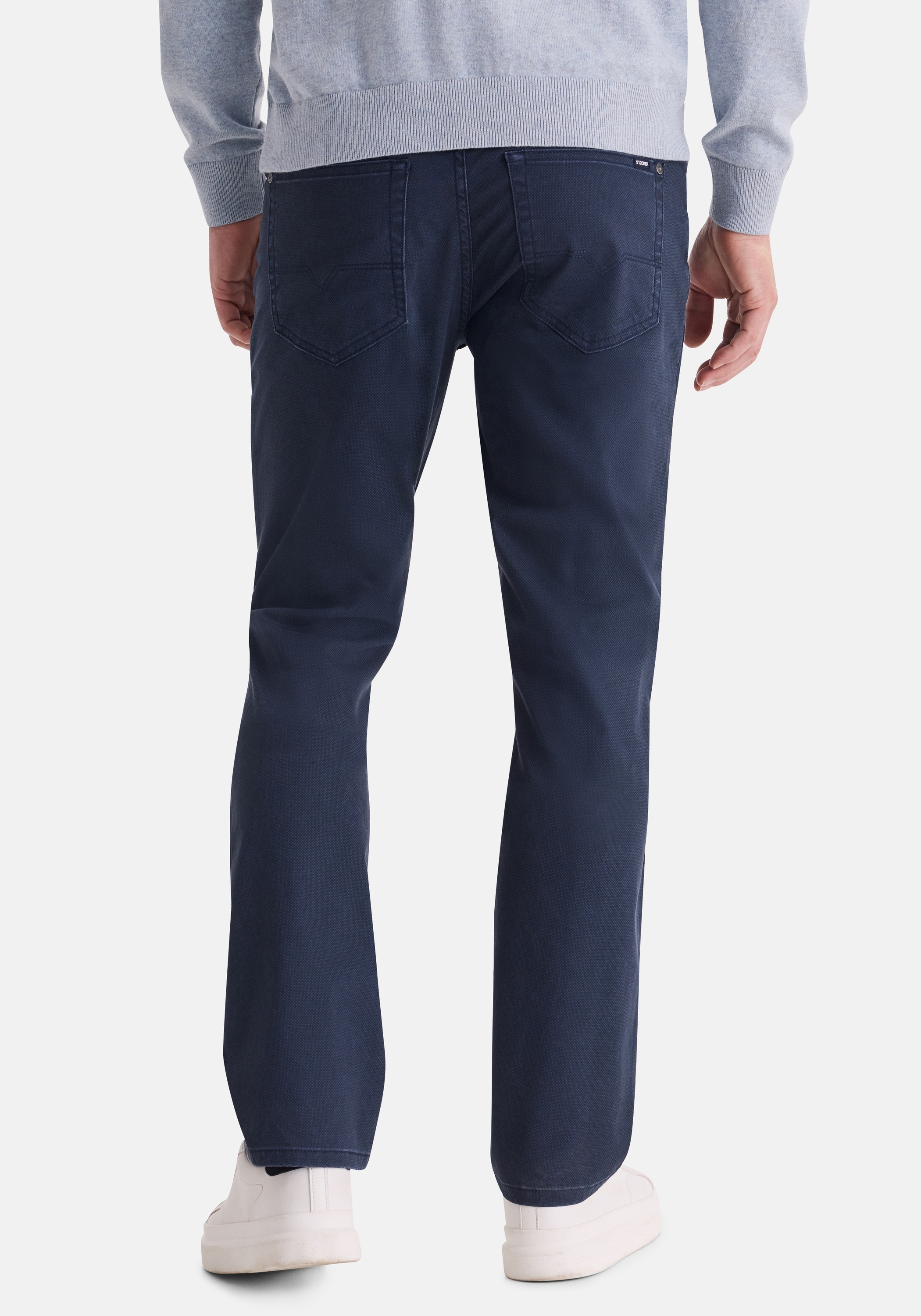 Stooker Men 5-Pocket-Jeans »Frisco Straight Fit Jeans« Straight Fit Casual Clean Wash Twill Coloured Comfort Flex! für Herren