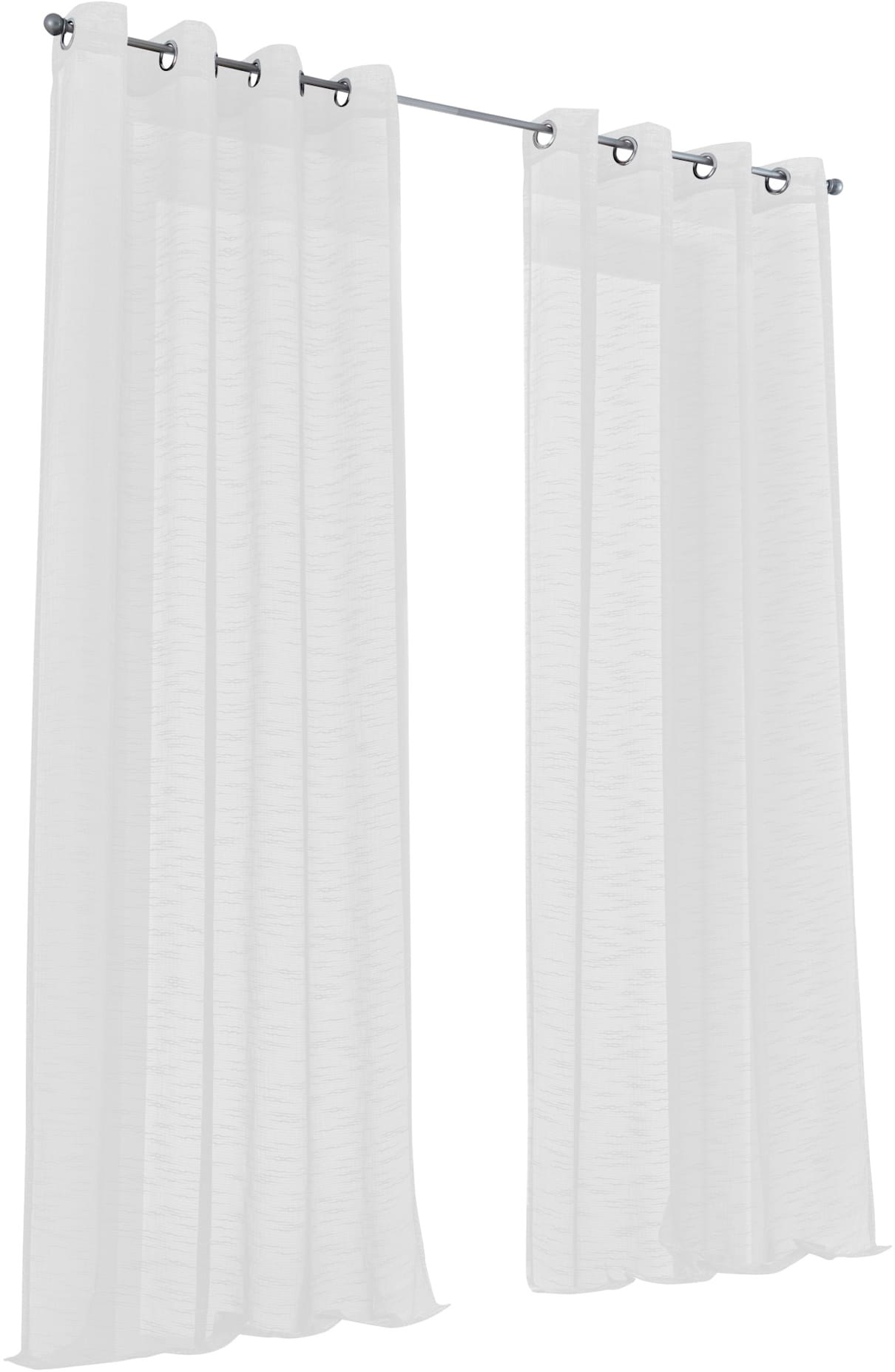 heine home Gardine Ösen 1 Stk. tlg.