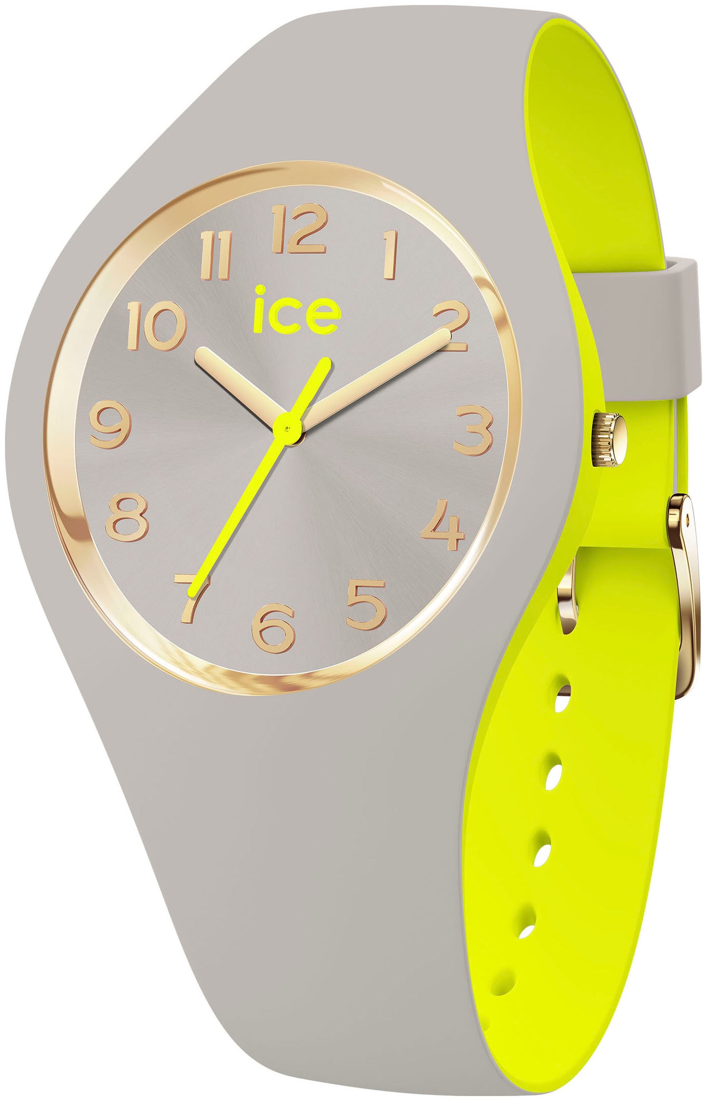 ice-watch Quarzuhr »ICE duo chic - Small - 3H«, Armbanduhr, Damenuhr, Silikonarmband, analog