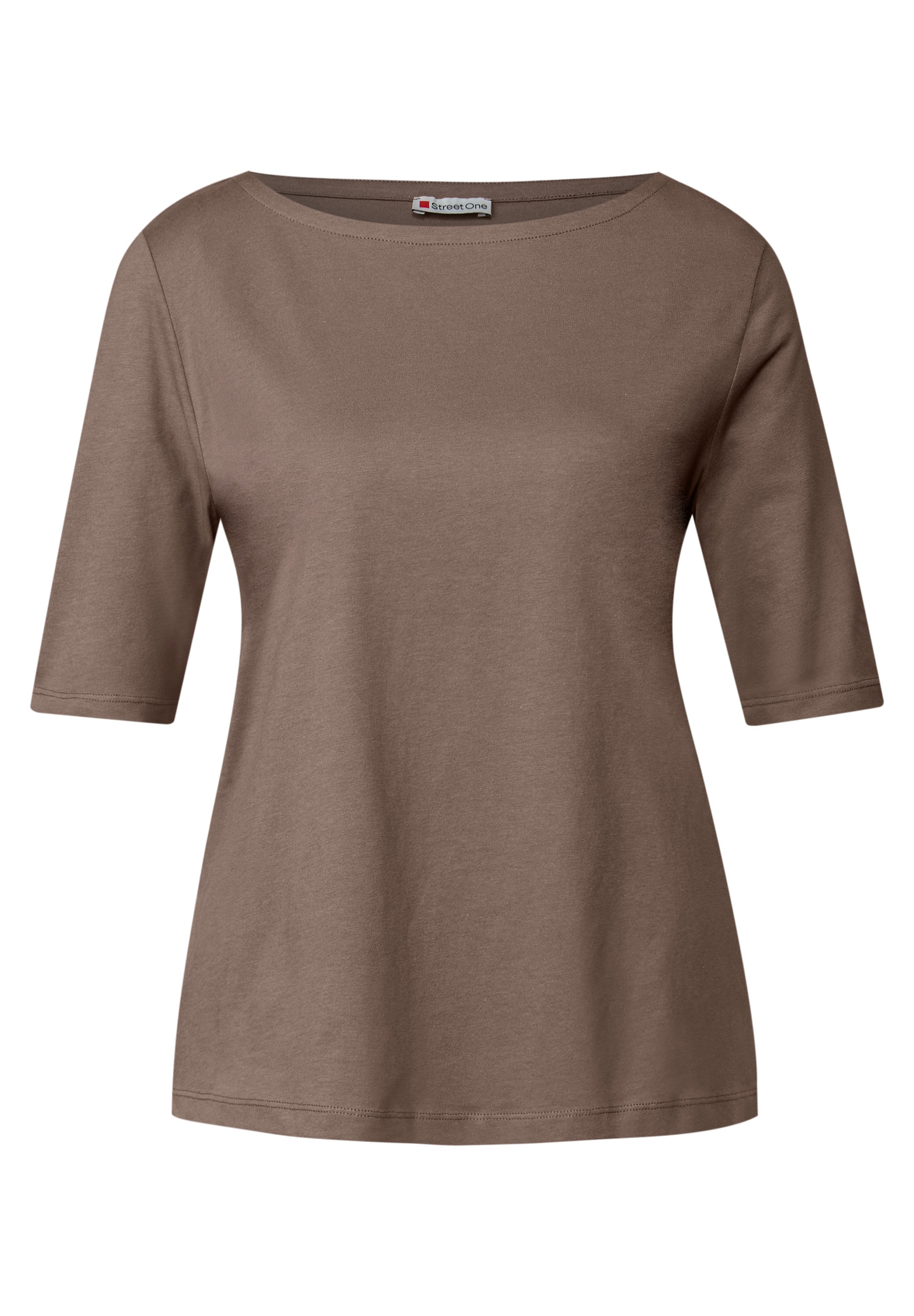 STREET ONE T-Shirt, aus reiner Baumwolle