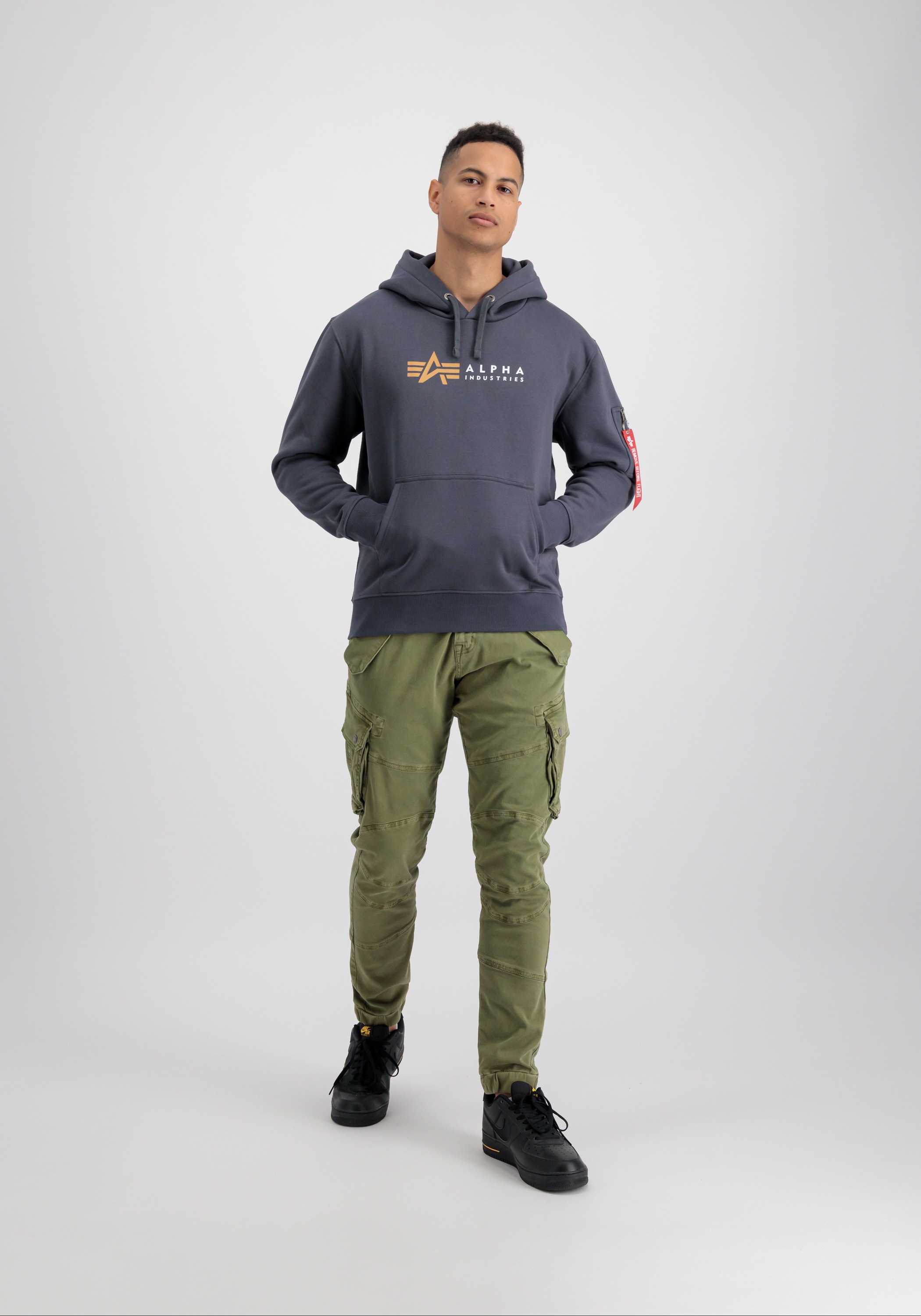 Alpha Industries Hoodie »Alpha Industries Men - Hoodies Alpha Label Hoodie«